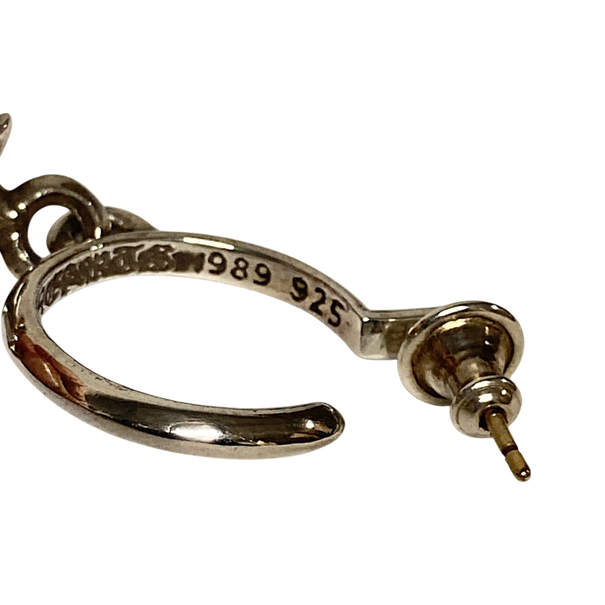 CHROME HEARTS TINY CH CROSSピアス 片耳 古着・中古-6枚目のアイテム画像