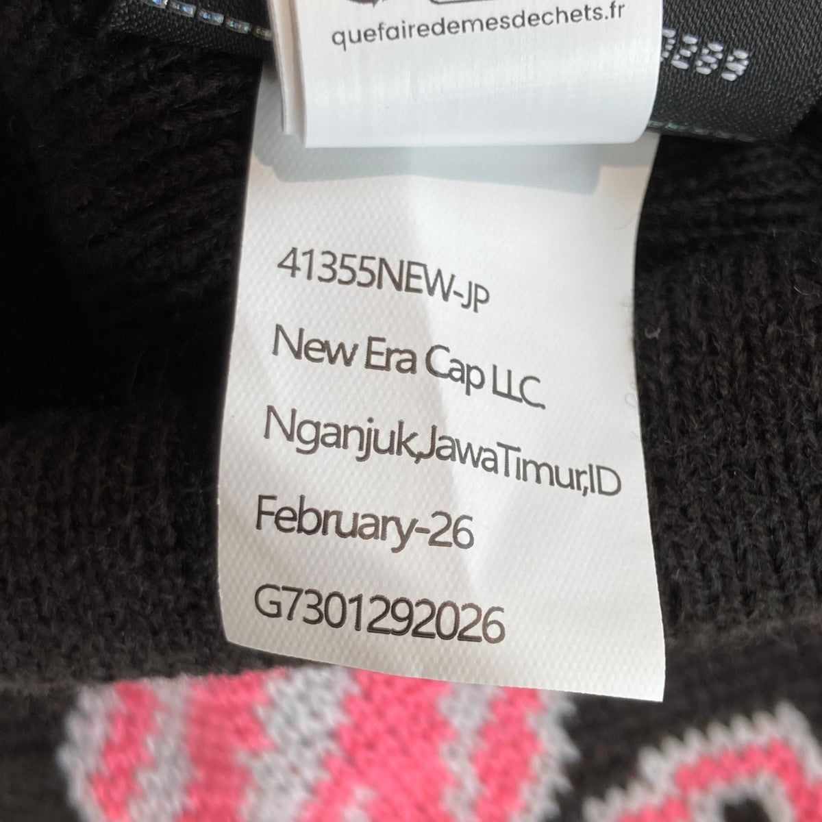 26SSCURSIVE BEANIEニット帽G7301292026