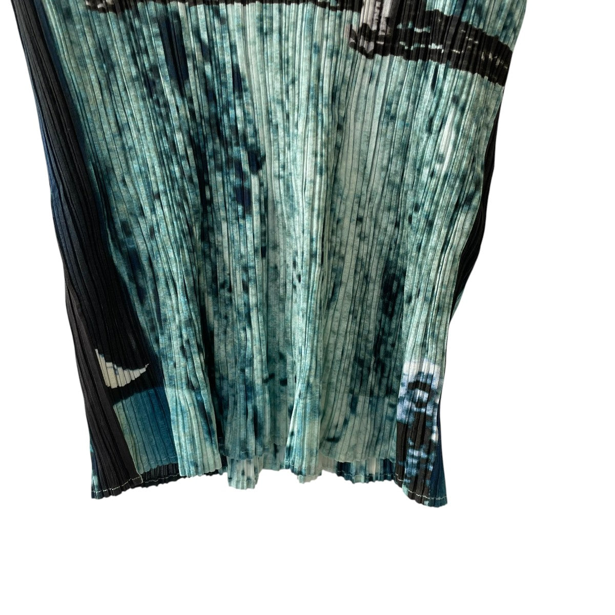 PLEATS PLEASE 月面着陸 転写ノースリーブTシャツ 古着・中古-4枚目のアイテム画像