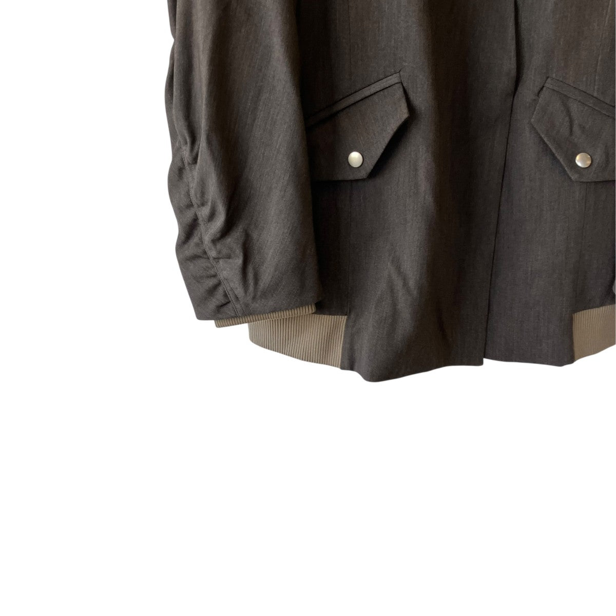 MILITARY DOCKING COLLARLESS JACKETジャケット0125206910290