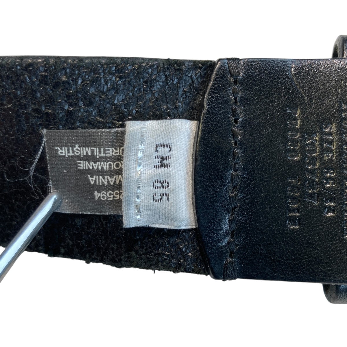 DIESEL レザーベルトXO3737 古着・中古-8枚目のアイテム画像
