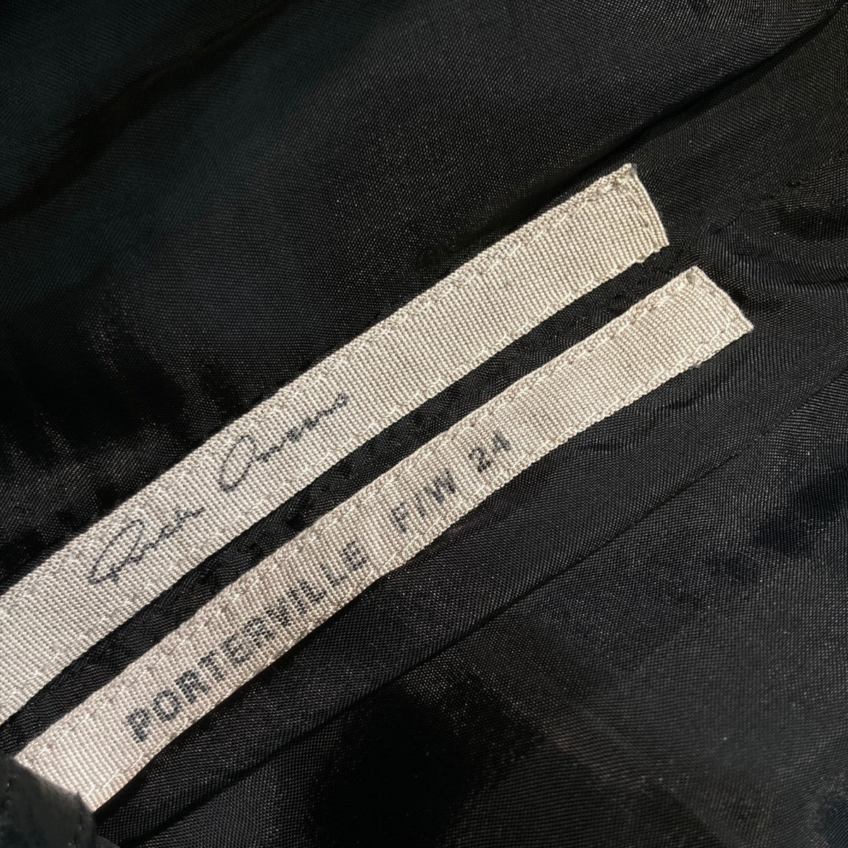 RICK OWENS Bauhaus Bela Leather ShortsレザーショートパンツRU02D6392-LBW 古着・中古-6枚目のアイテム画像