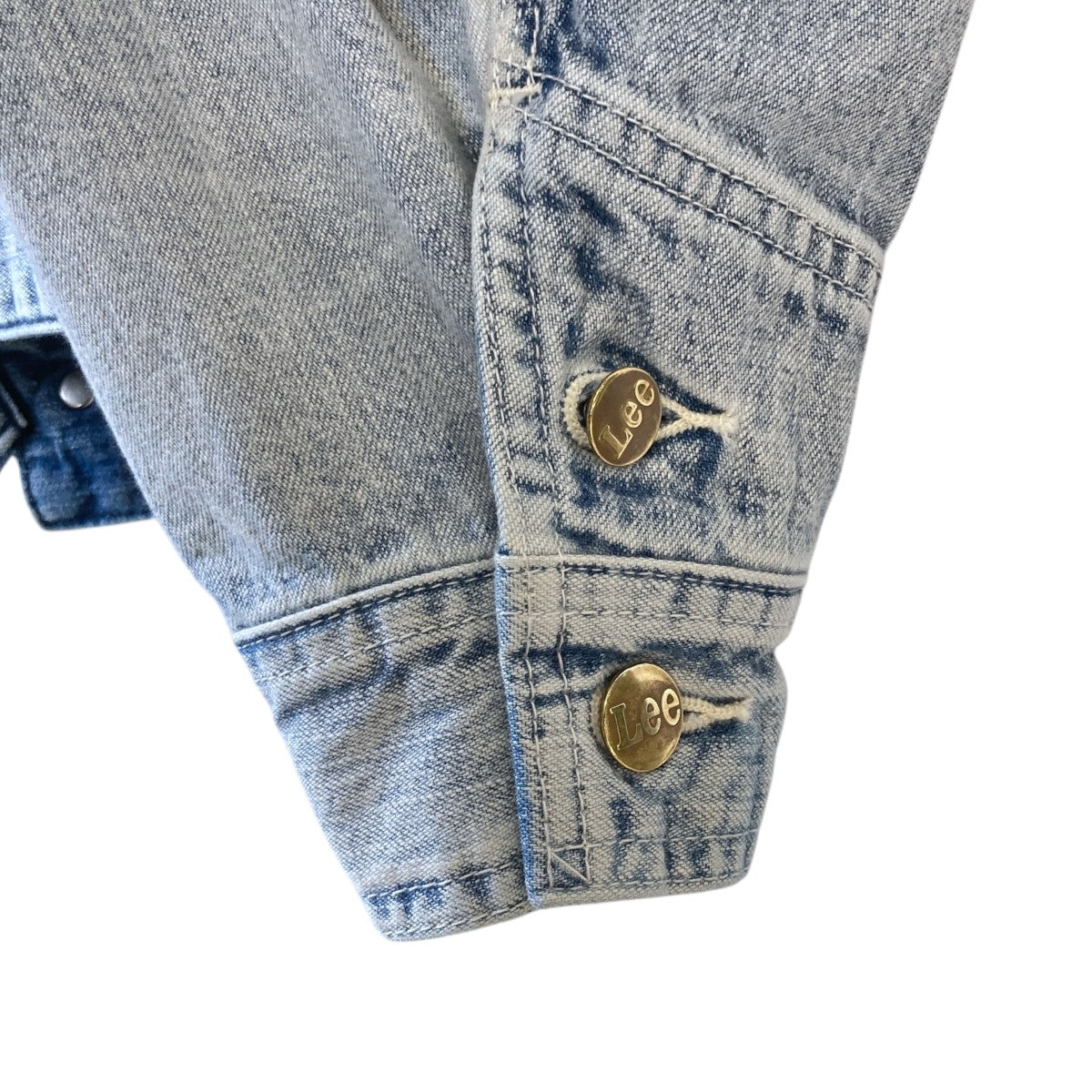 LEE×beautiful people 2way デニムブルゾン ワークジャケットLB0579 古着・中古-6枚目のアイテム画像