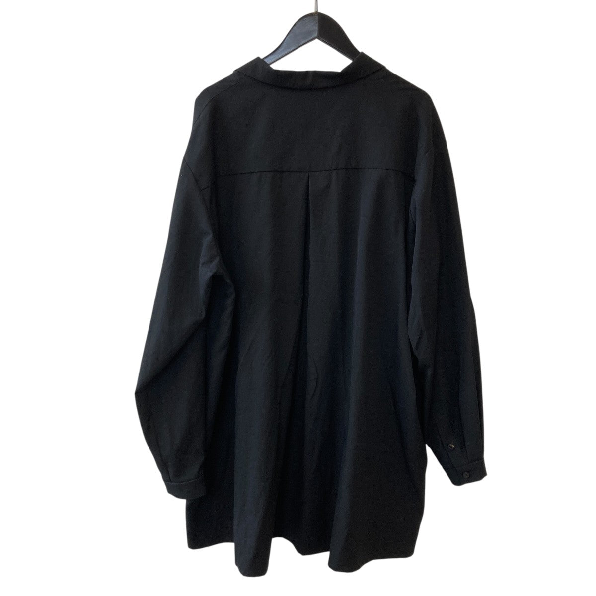Wool Gabardine 開襟 Gang Shirt長袖シャツ