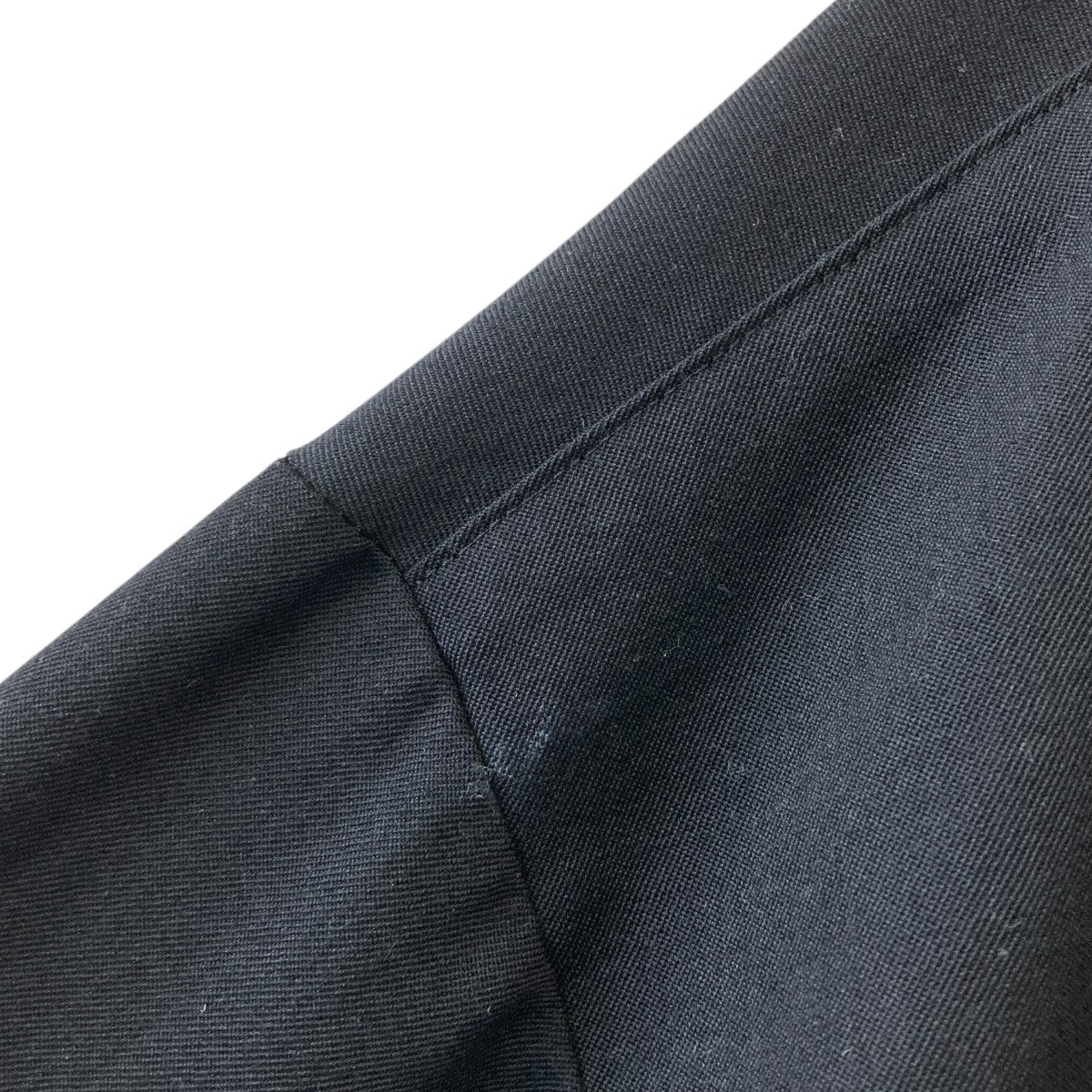 Wool Gabardine 開襟 Gang Shirt長袖シャツ
