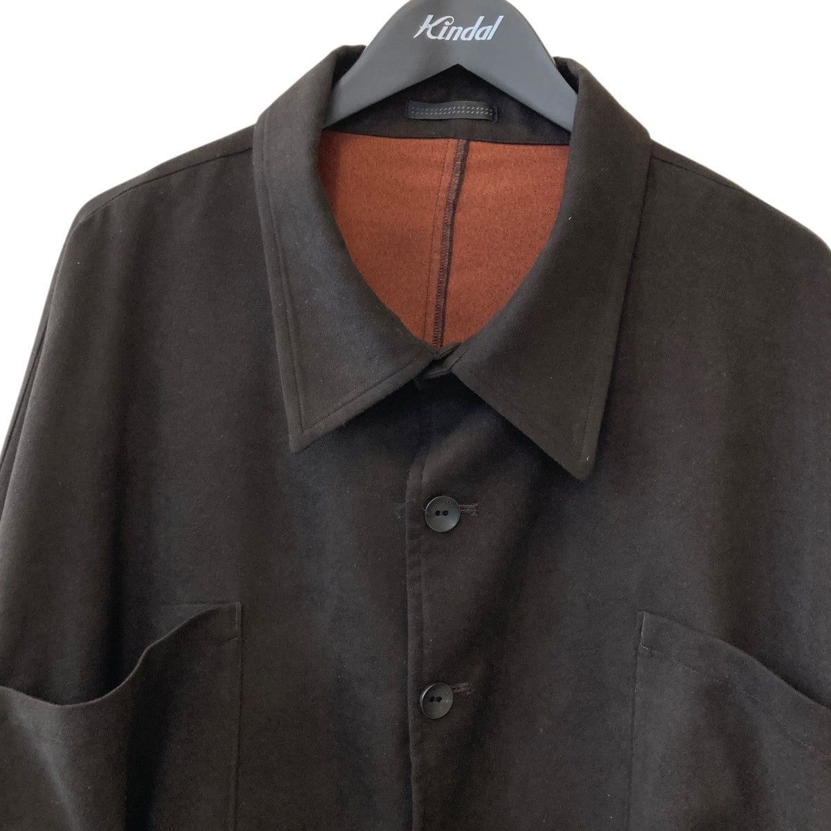 WOOL GABARDINE HUGE JACKETビッグジャケット