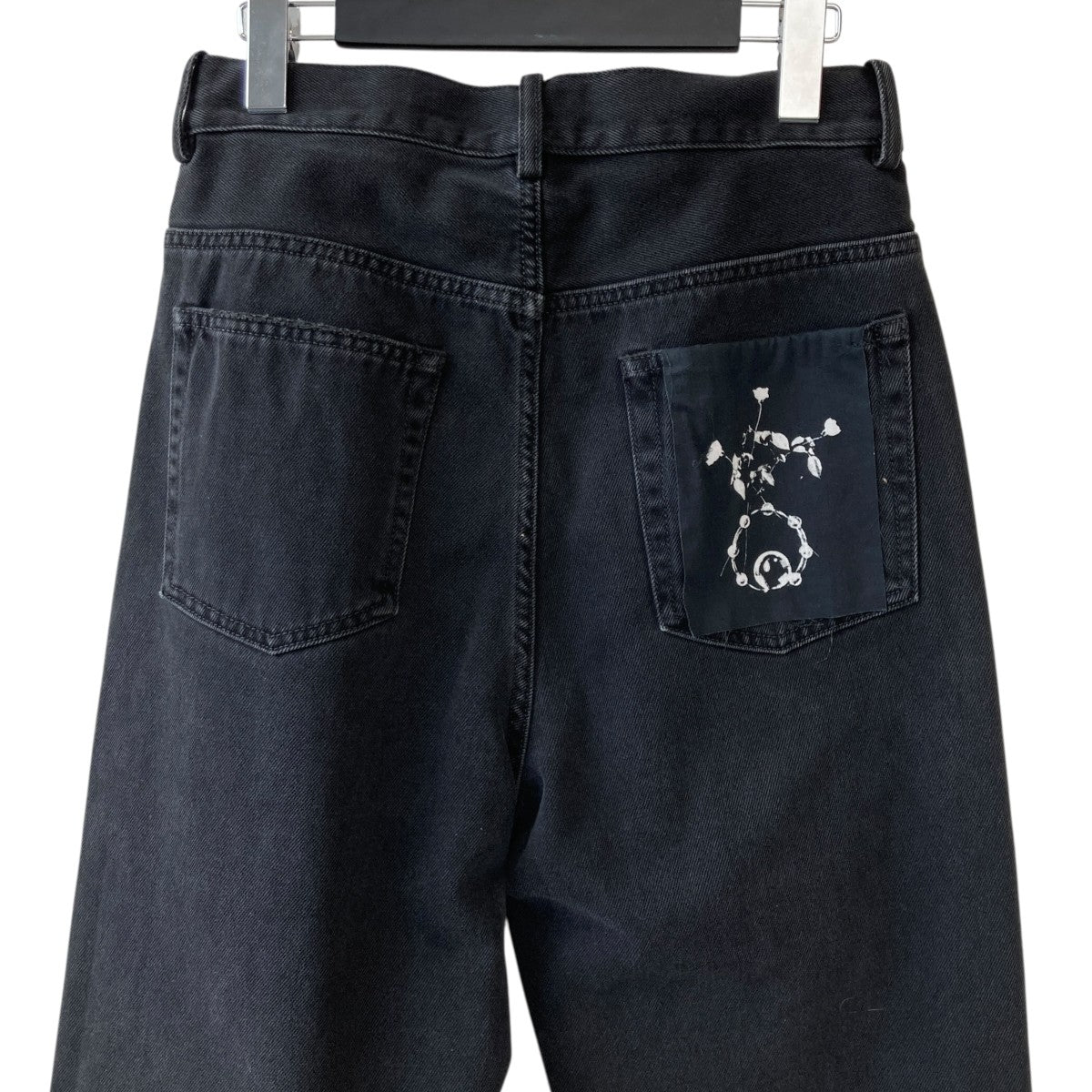 ANN DEMEULEMEESTER ダメージ加工 デニムパンツIT-20144 古着・中古-4枚目のアイテム画像