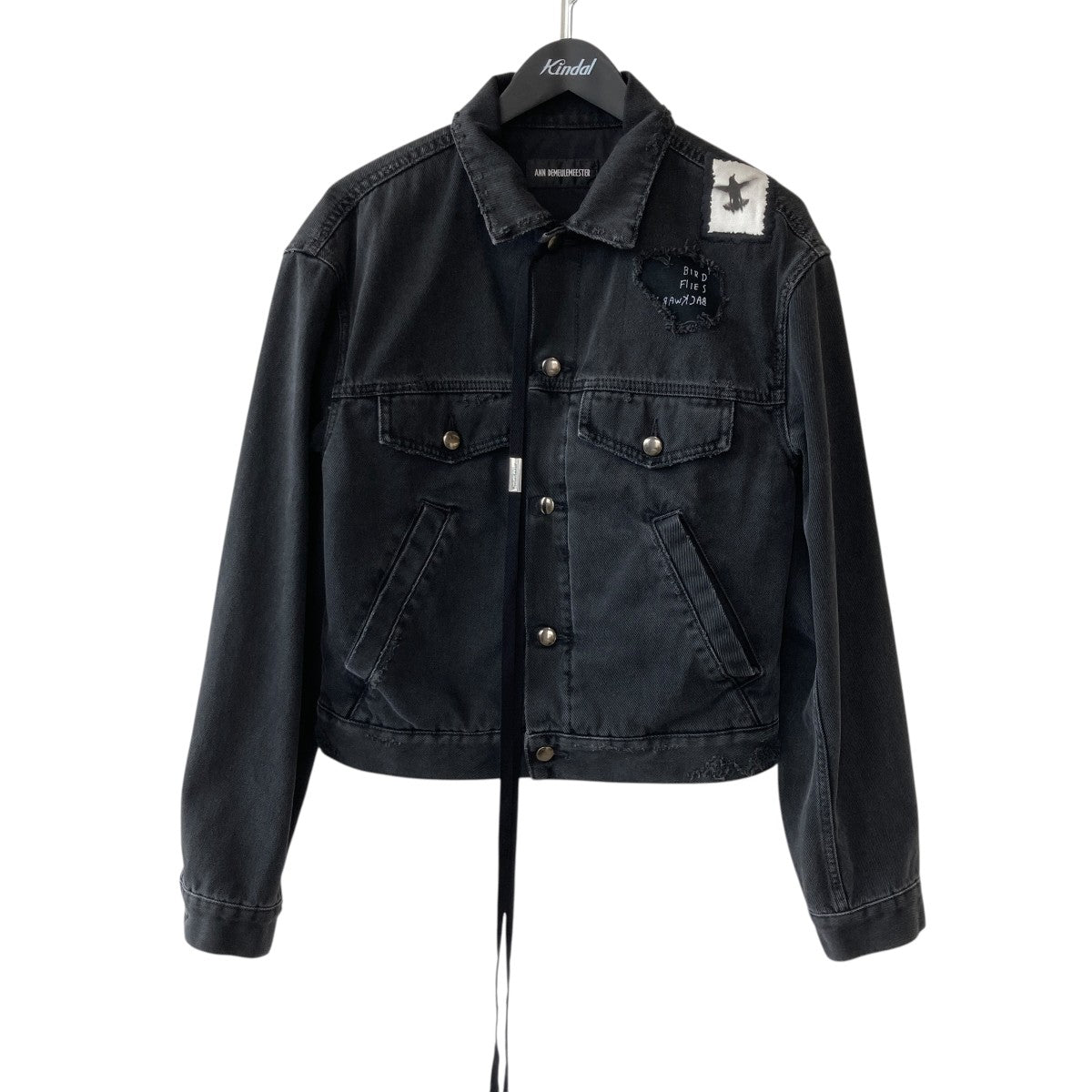 ANN DEMEULEMEESTER RAF 5-POCKETS STANDARD BLOUSONデニムジャケットJT-2D144 古着・中古-1枚目のアイテム画像