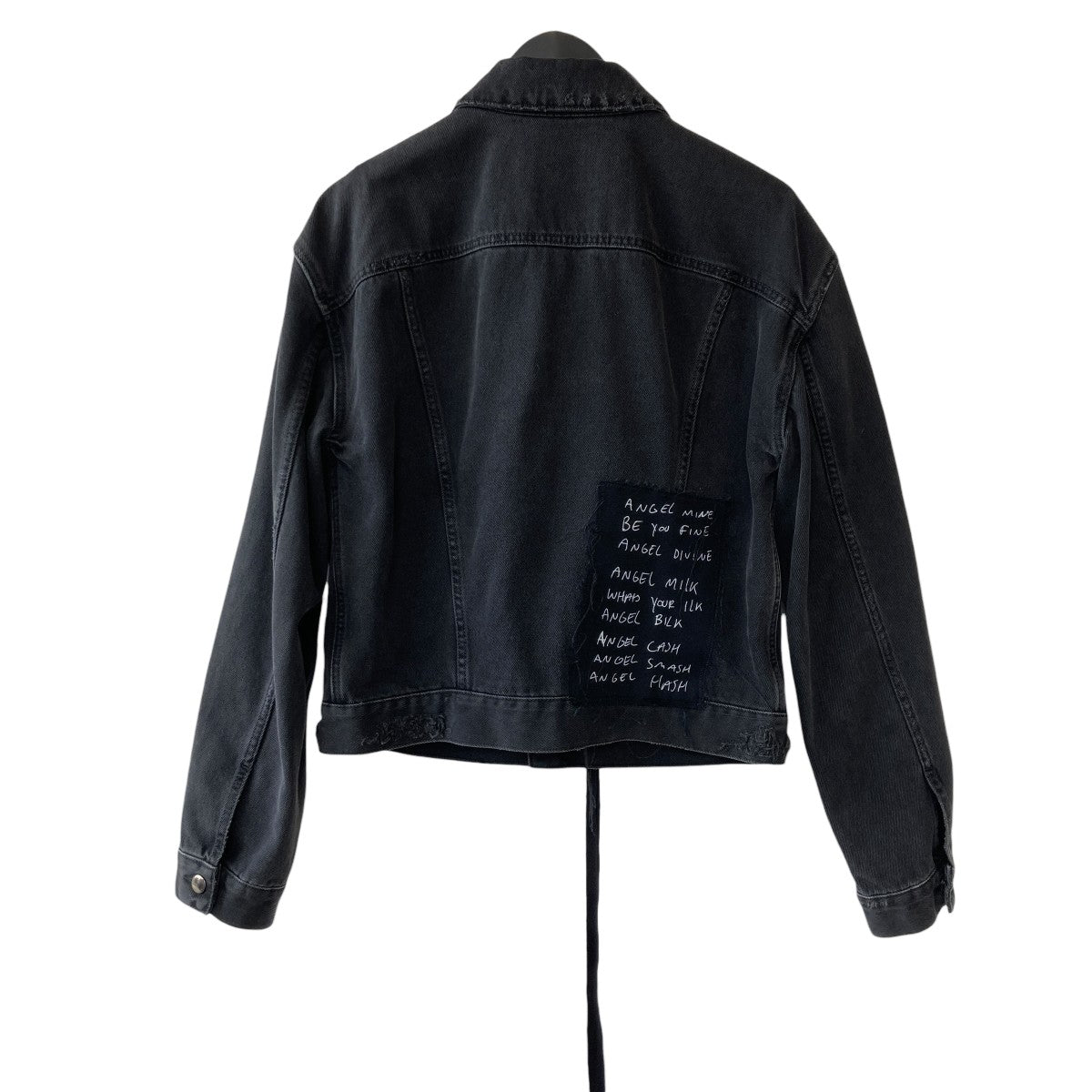 ANN DEMEULEMEESTER RAF 5-POCKETS STANDARD BLOUSONデニムジャケットJT-2D144 古着・中古-2枚目のアイテム画像