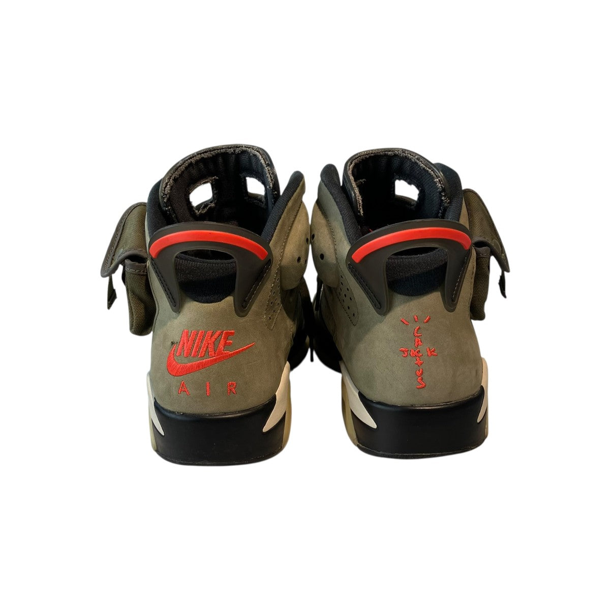 Air Jordan 6 Retro Medium OliveハイカットスニーカーCN1084-200