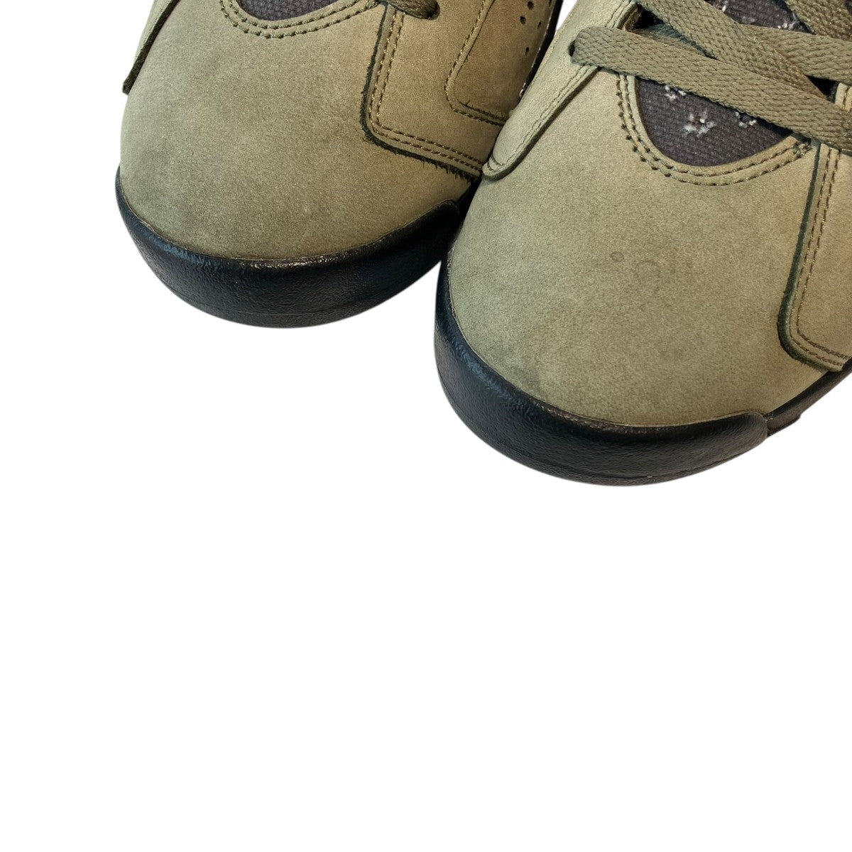 Air Jordan 6 Retro Medium OliveハイカットスニーカーCN1084-200