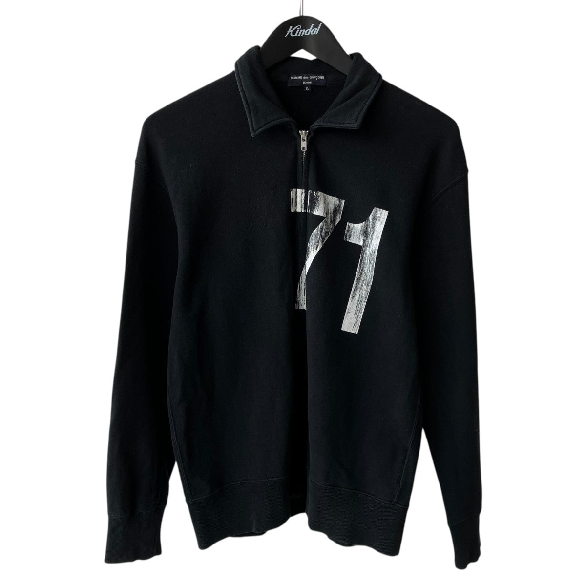 COMME des GARCONS HOMME 2005 71 PRINT JACKETジップアップカットソー 古着・中古-1枚目のアイテム画像