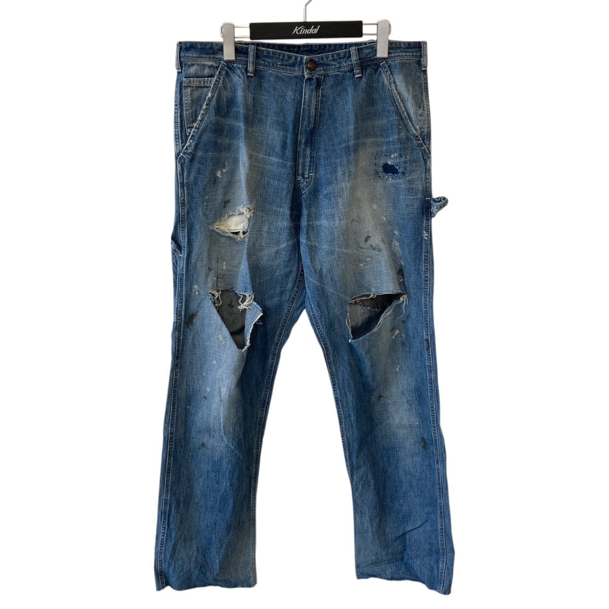 SAINT MICHAEL DENIM PANTS PAINTERデニムパンツSM-YS8-0000-051 古着・中古-1枚目のアイテム画像