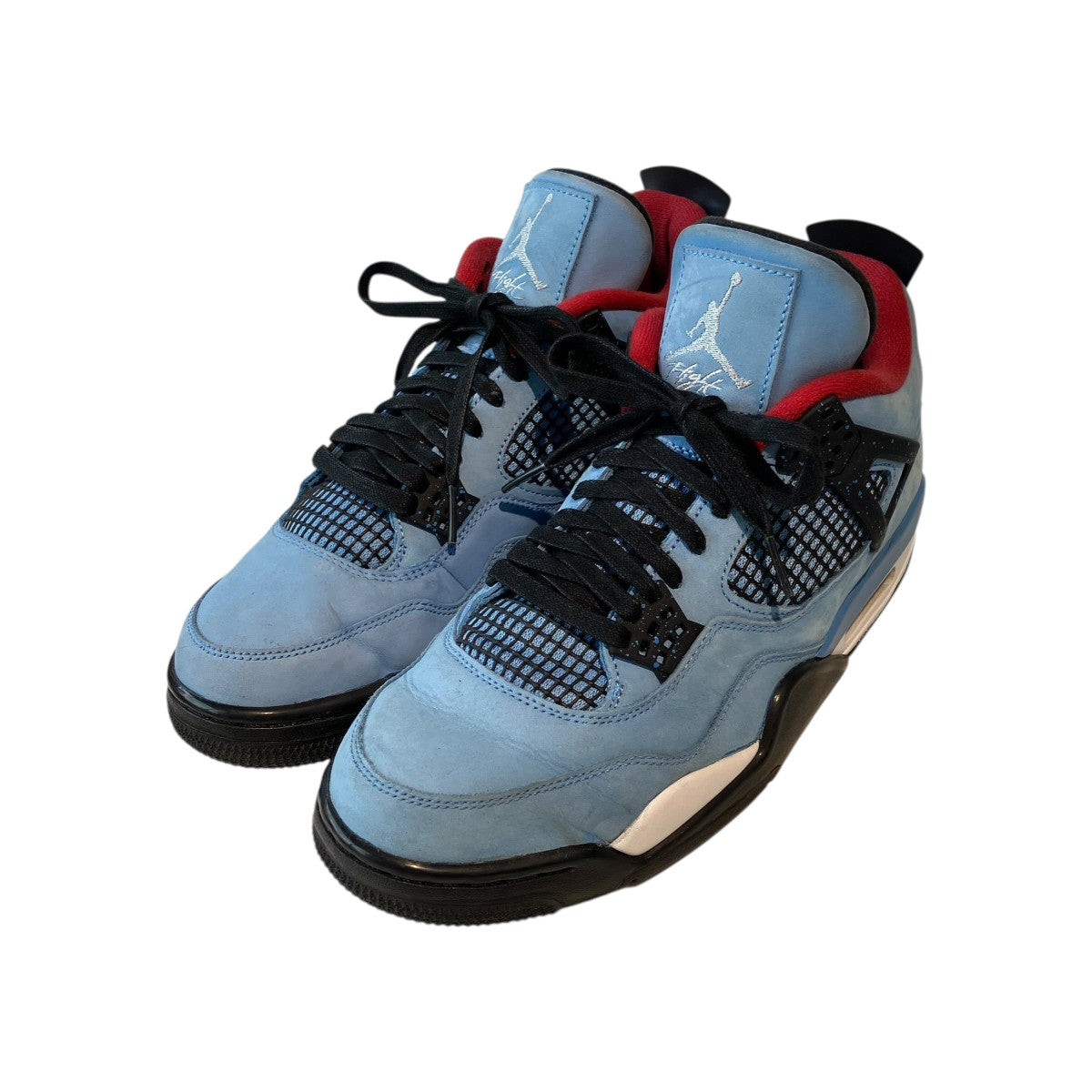 Travis Scott Air Jordan 4 Retro Cactus Jack University Blueハイカットスニーカー308497-406