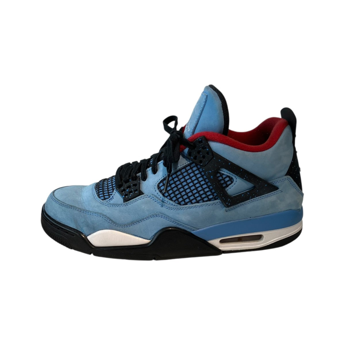 Travis Scott Air Jordan 4 Retro Cactus Jack University Blueハイカットスニーカー308497-406