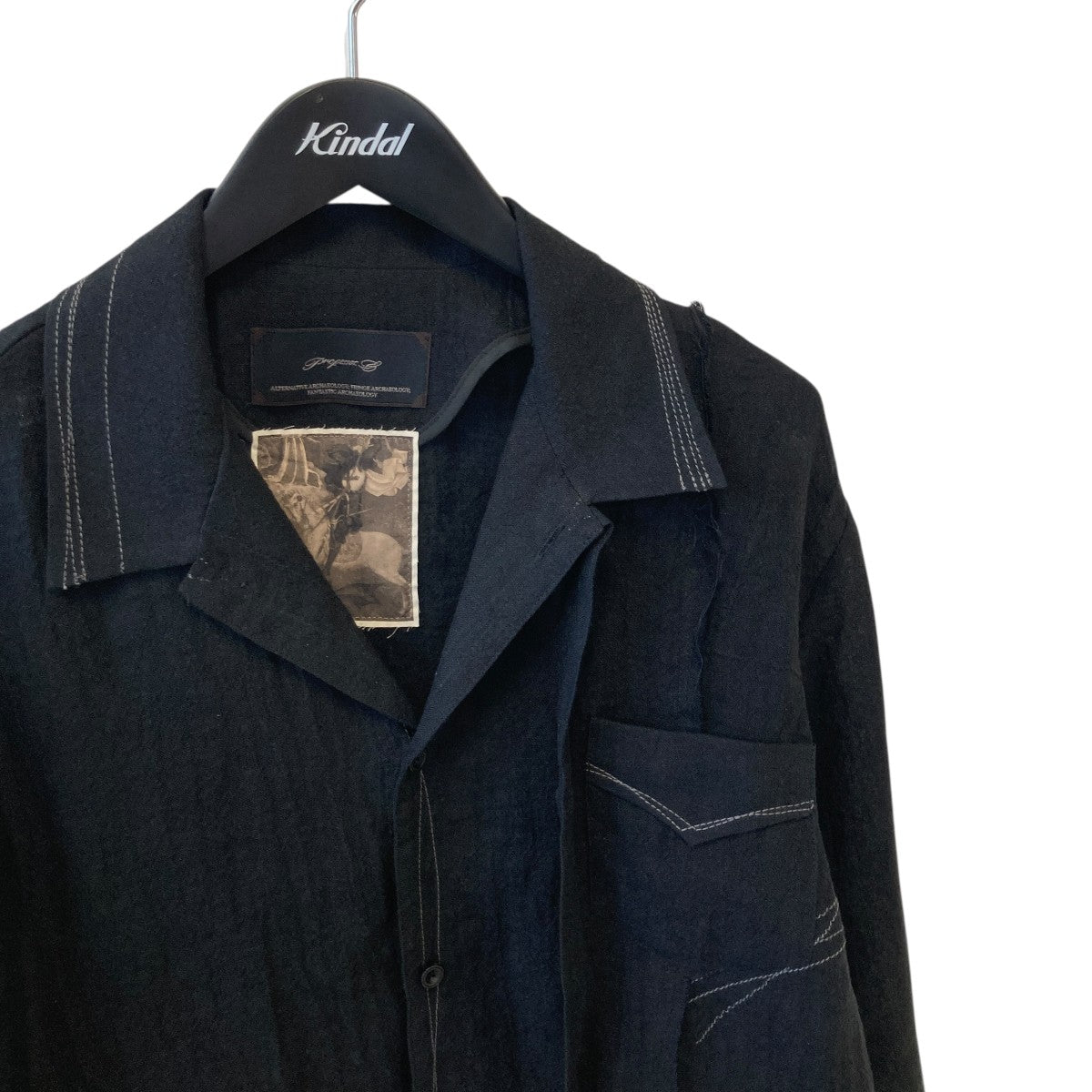 Professor．E POPLIN SHIRT長袖シャツ26SS-PE-LSH-03 古着・中古-3枚目のアイテム画像