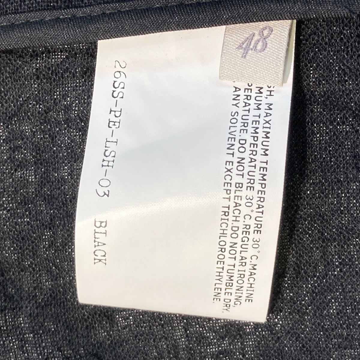 Professor．E POPLIN SHIRT長袖シャツ26SS-PE-LSH-03 古着・中古-5枚目のアイテム画像