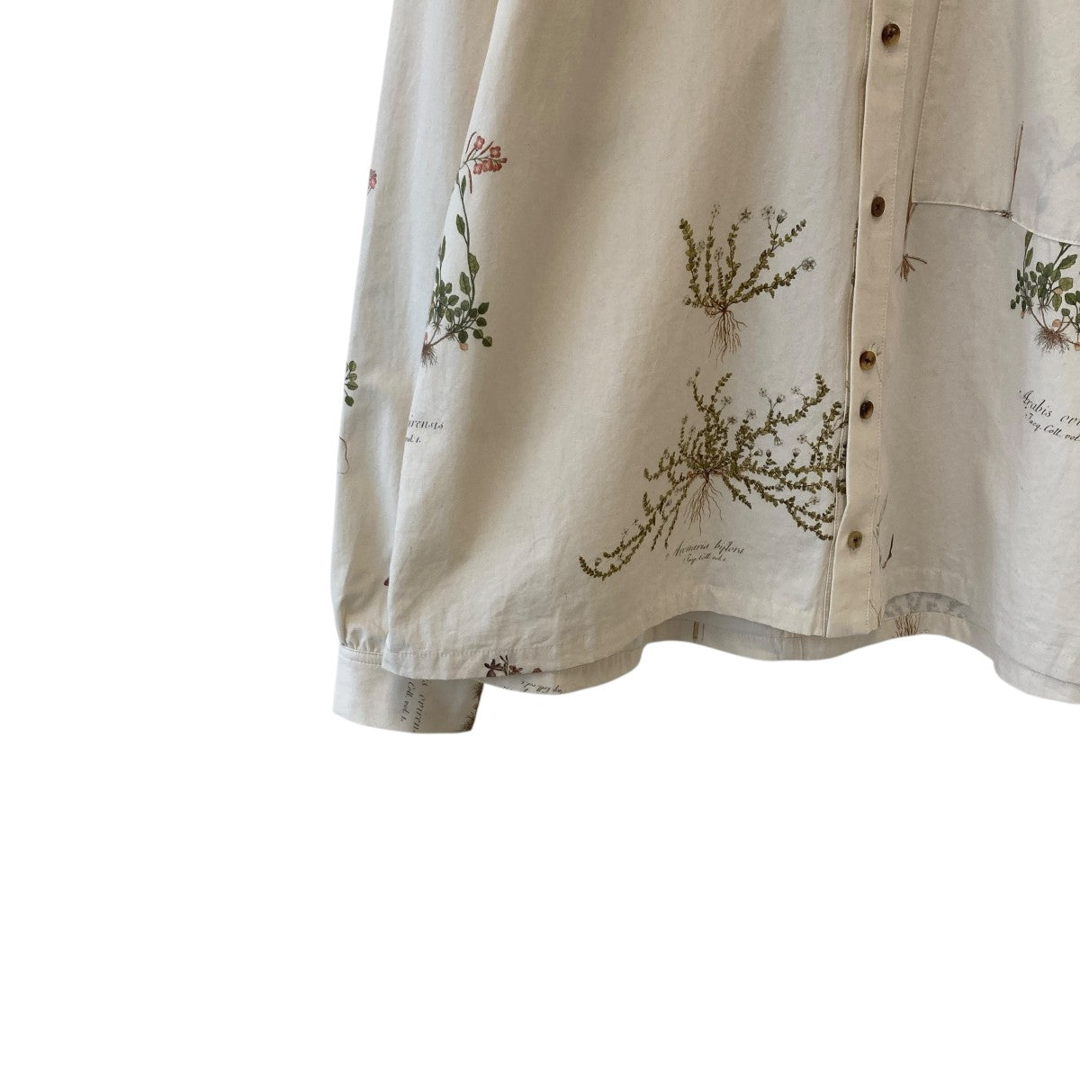 aleksandr manamis EDEN SHIRT BOTANICALシャツ 古着・中古-4枚目のアイテム画像