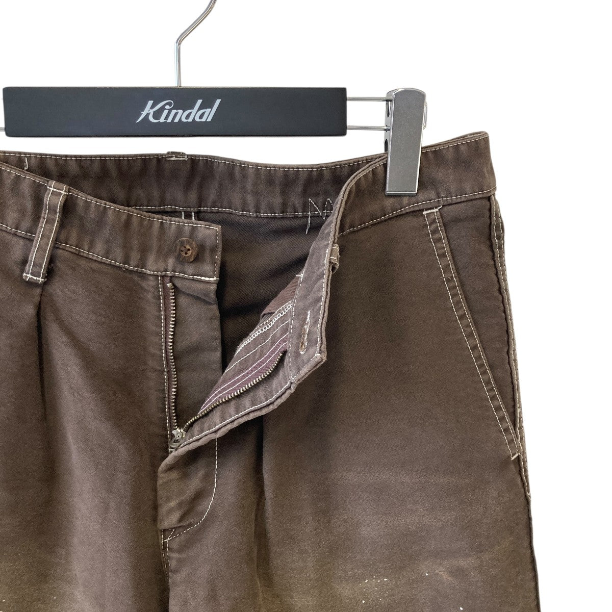 MADNESS MADNESS VTG FRENCH WORK WIDE PANTSパンツ 古着・中古-3枚目のアイテム画像