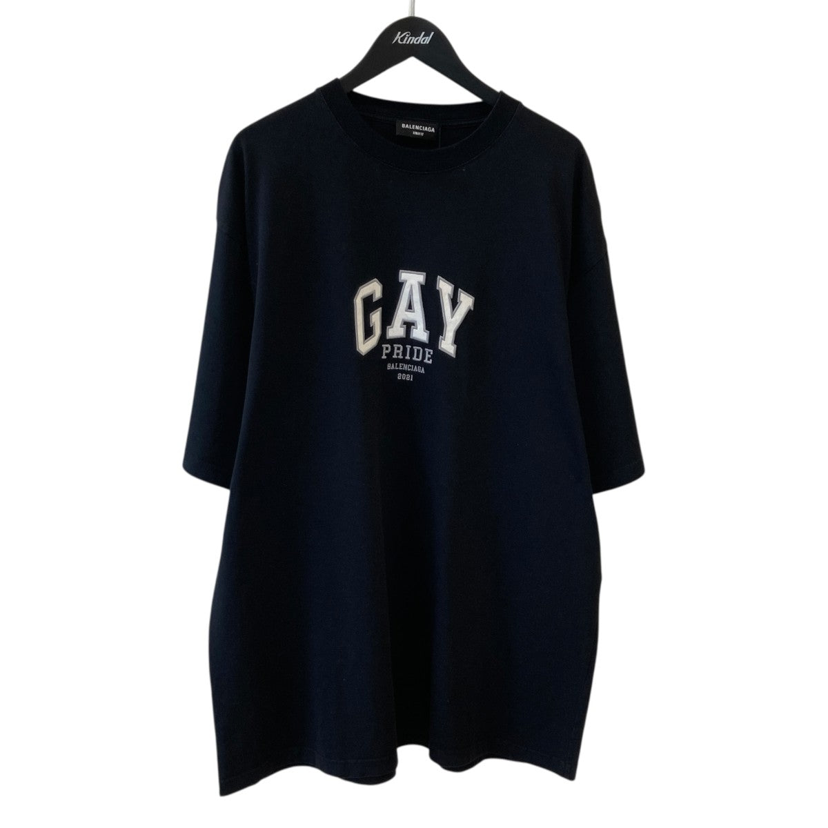 BALENCIAGA GAY PRIDE半袖Tシャツ651795 TLV93 古着・中古-1枚目のアイテム画像