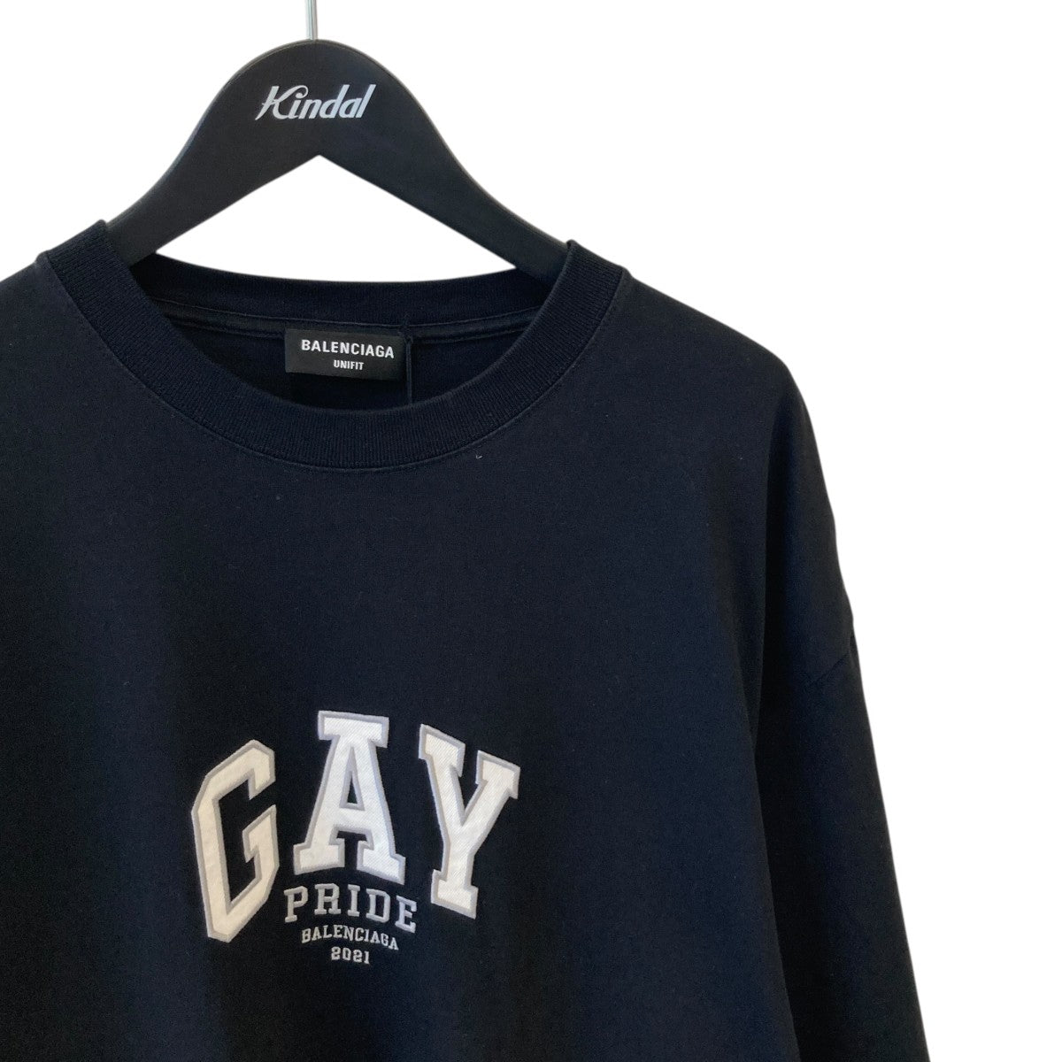 BALENCIAGA GAY PRIDE半袖Tシャツ651795 TLV93 古着・中古-3枚目のアイテム画像
