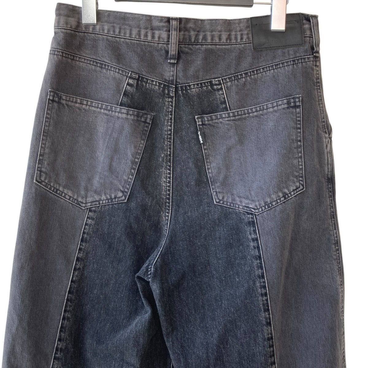 Jieda SWITCHING ZIP DENIM PANTSデニムパンツjie-23w-pt01-a 古着・中古-4枚目のアイテム画像