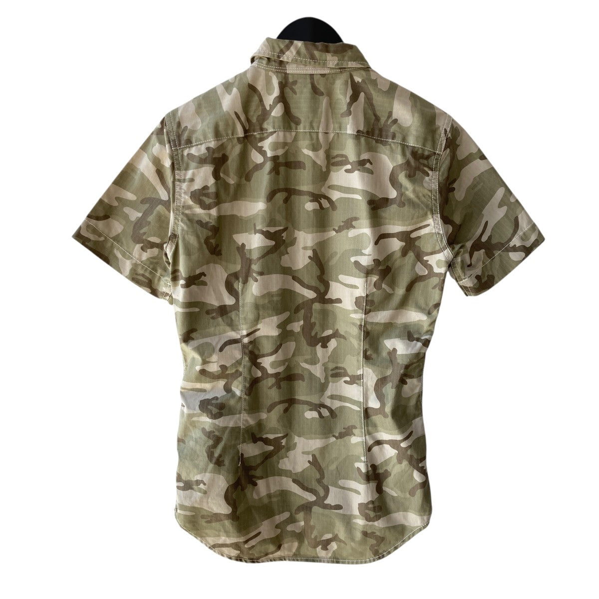 COMME des GARCONS HOMME PLUS カモフラージュ柄半袖シャツPK-B042 古着・中古-2枚目のアイテム画像