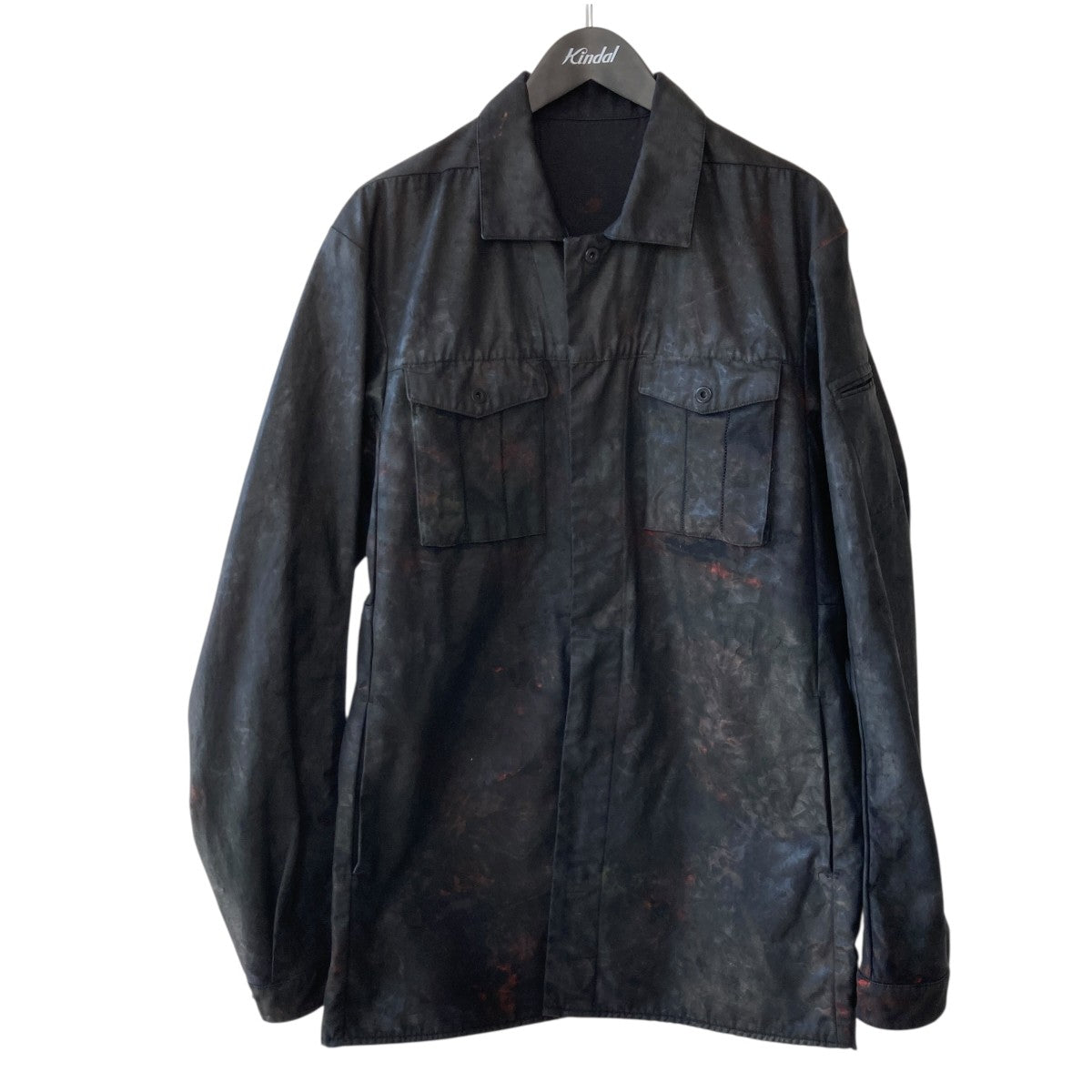11 By Boris Bidjan Saberi 加工 コーティング フィールドジャケット 古着・中古-1枚目のアイテム画像