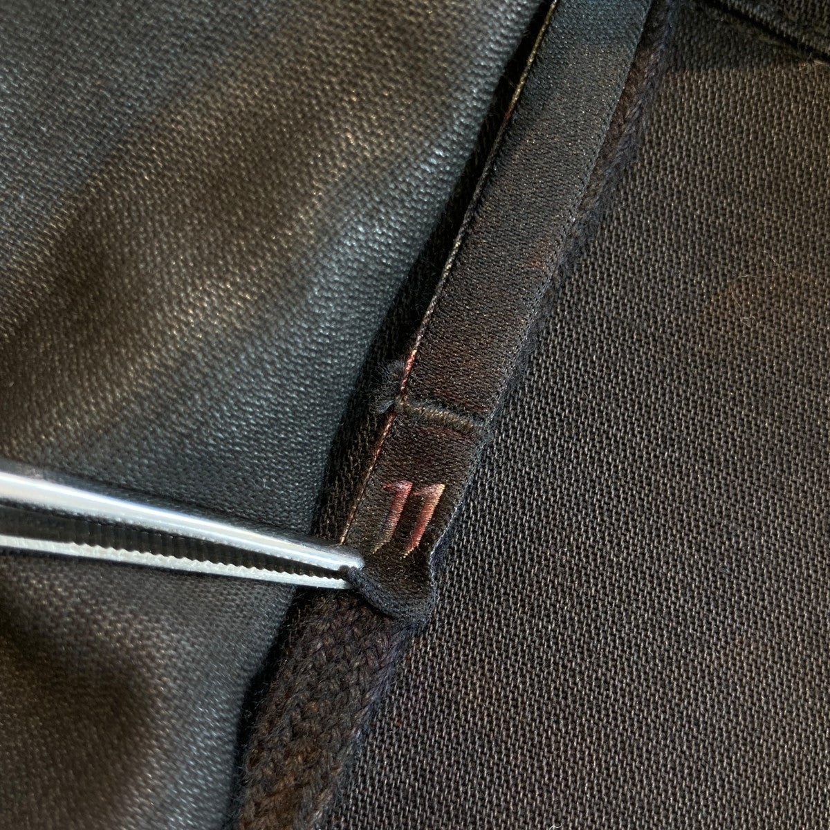 11 By Boris Bidjan Saberi 加工 コーティング フィールドジャケット 古着・中古-5枚目のアイテム画像