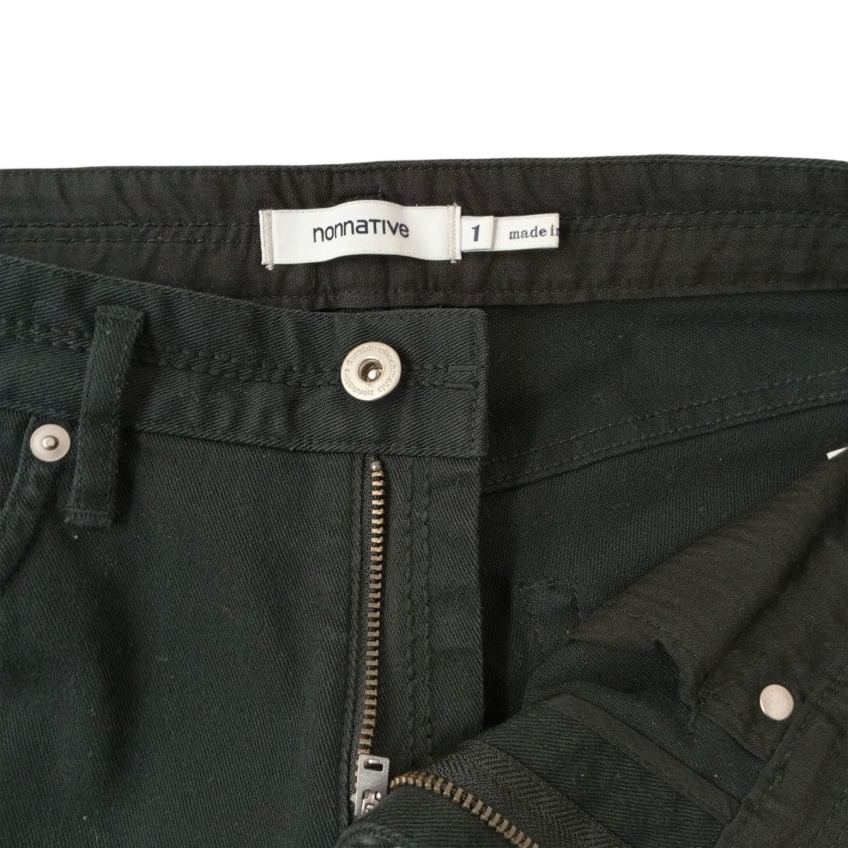 nonnative DWELLER 5P JEANS 01 COTTON DRILL TWILL STRETCHデニムパンツNN-P4232 古着・中古-3枚目のアイテム画像