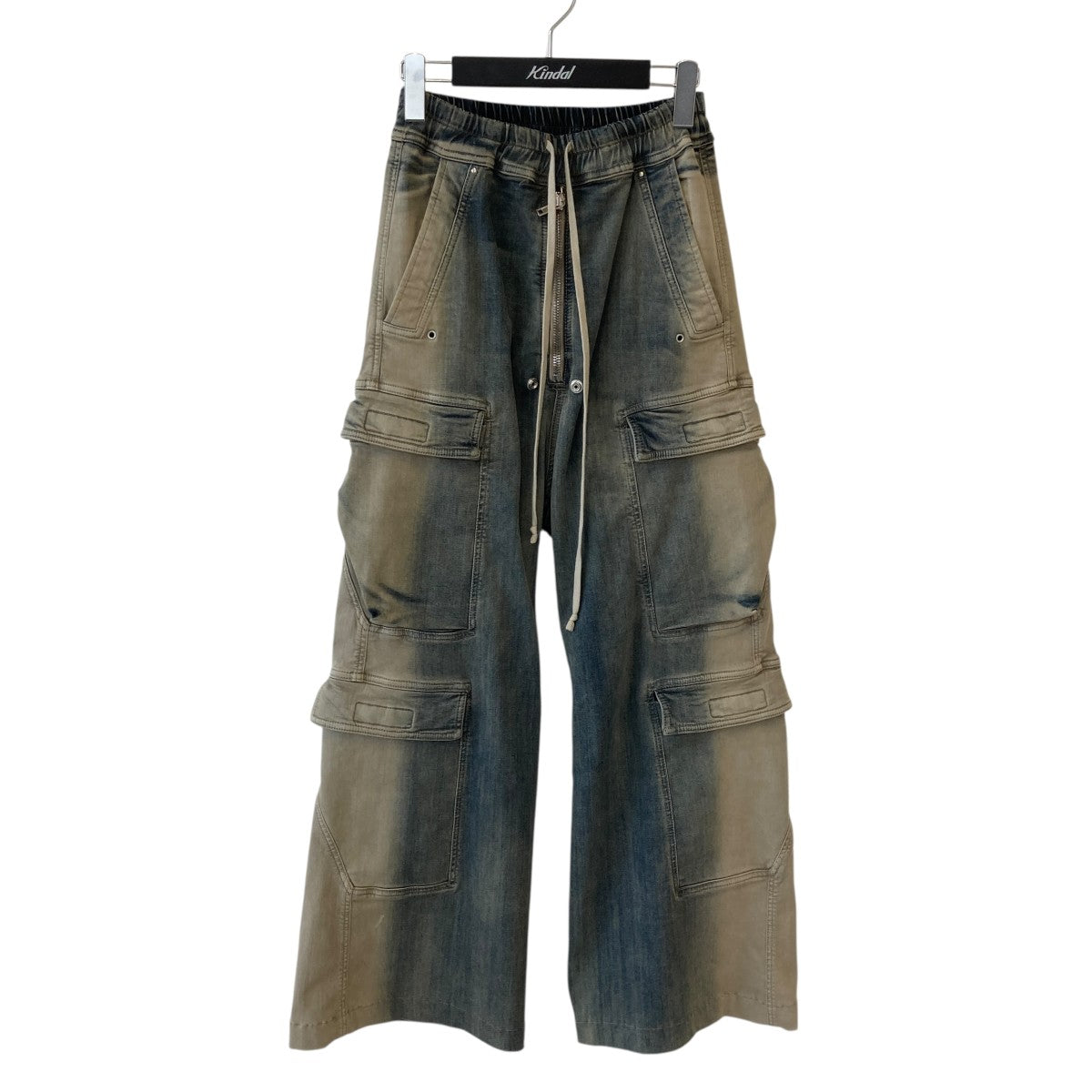 RICK OWENS 23SSDOUBLE CARGO JUMBO BELASカーゴパンツRR01C4308-SDMPDE 古着・中古-1枚目のアイテム画像