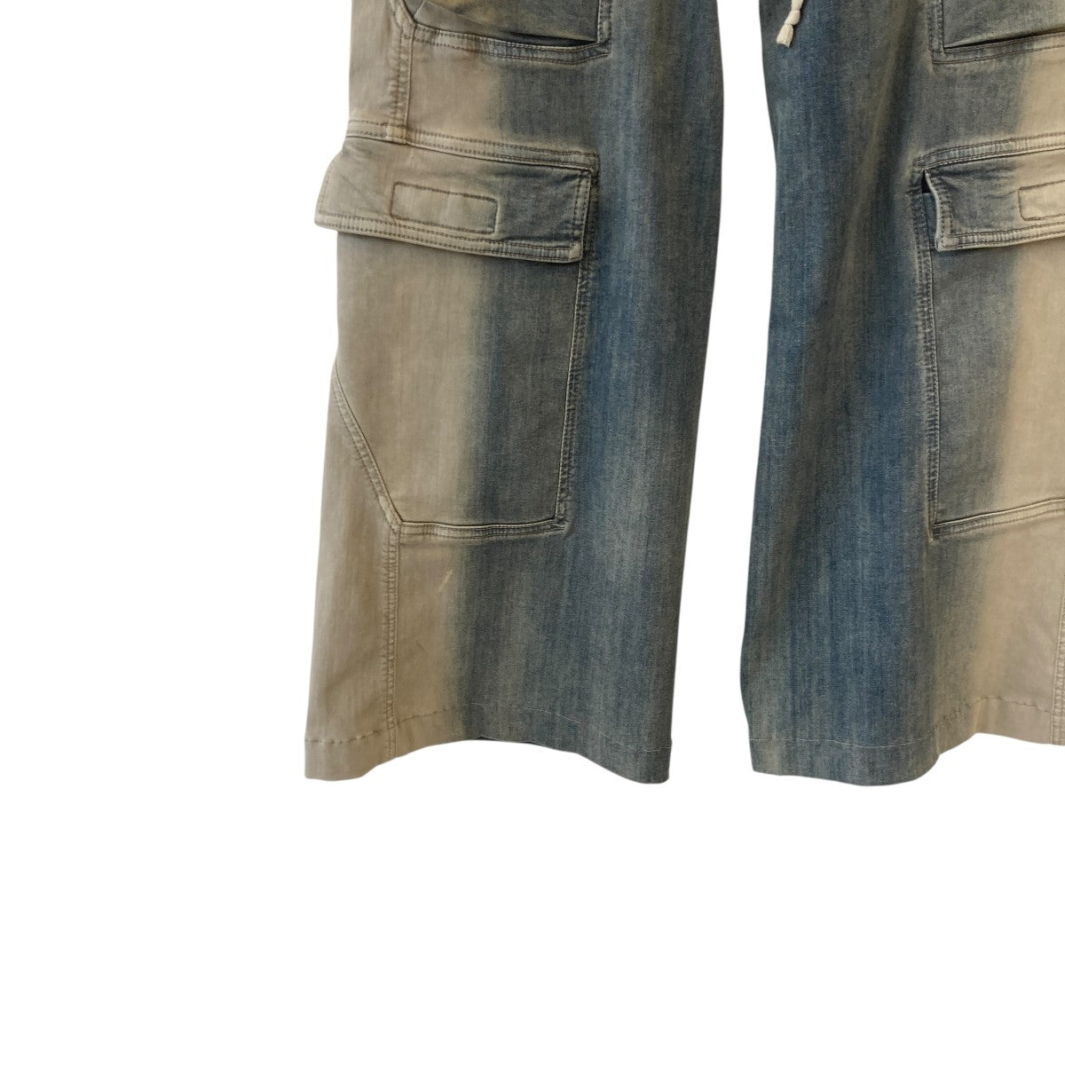 RICK OWENS 23SSDOUBLE CARGO JUMBO BELASカーゴパンツRR01C4308-SDMPDE 古着・中古-4枚目のアイテム画像