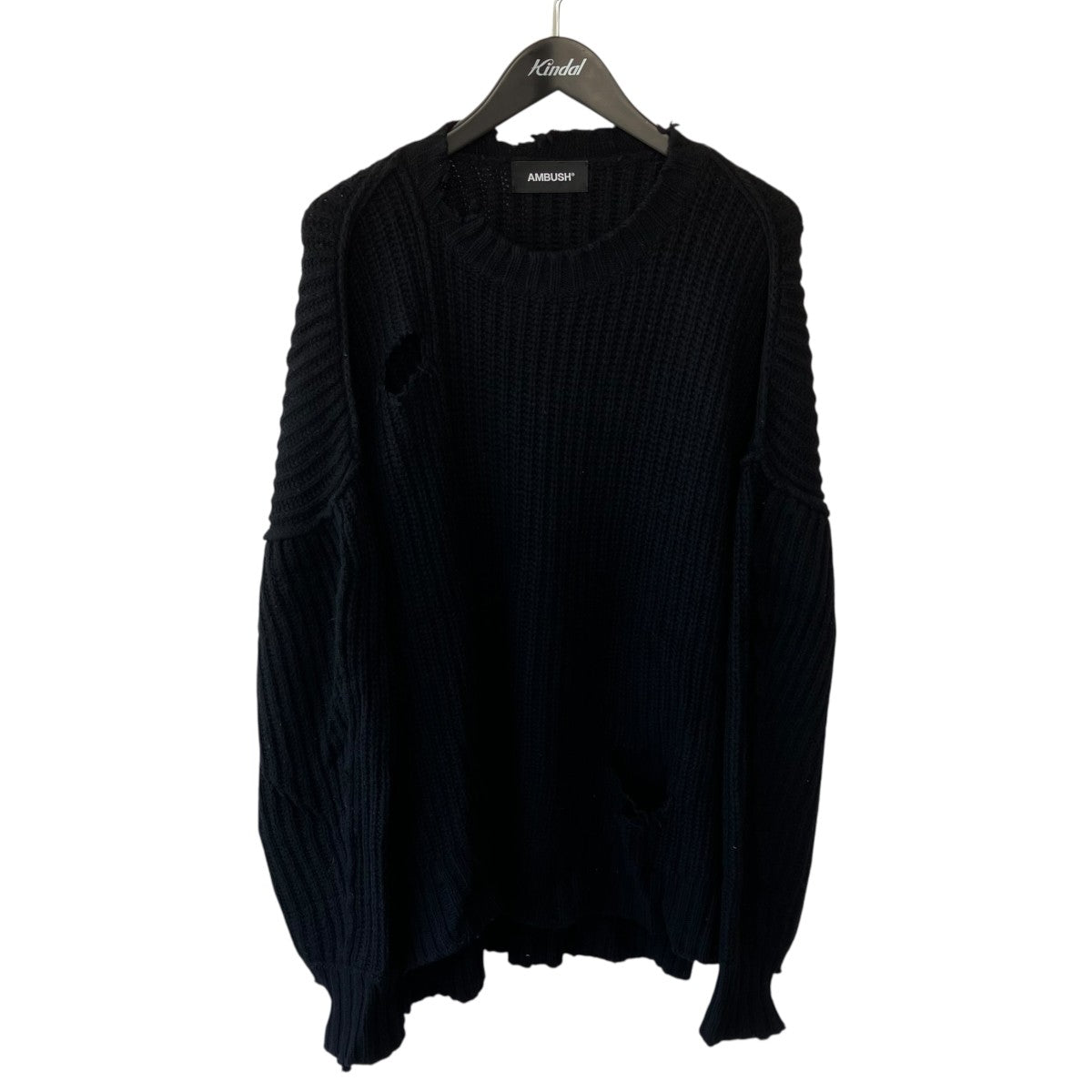 AMBUSH ダメージ加工ニット12112221 古着・中古-1枚目のアイテム画像