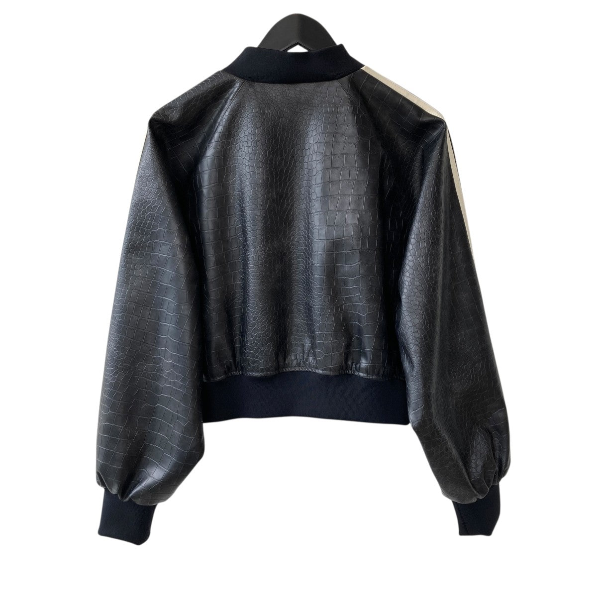 adidas SST PLEATHER JACKETプレザージャケットKE5035 古着・中古-2枚目のアイテム画像