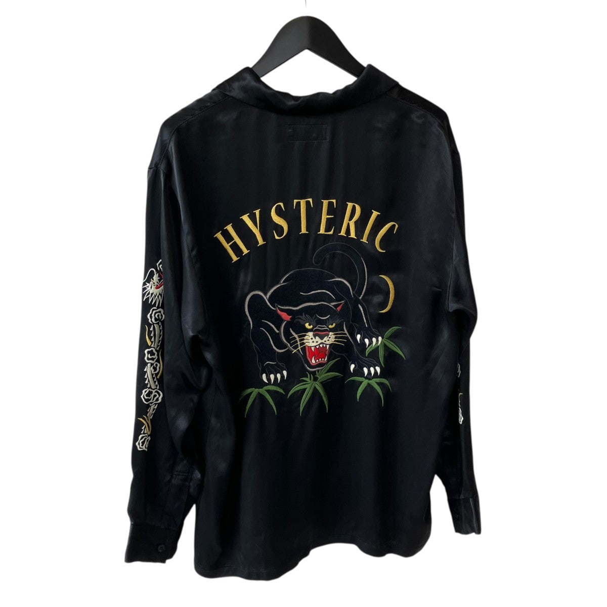 Hysteric Glamour(ヒステリックグラマー) BLACK PANTHER刺繍長袖シャツ