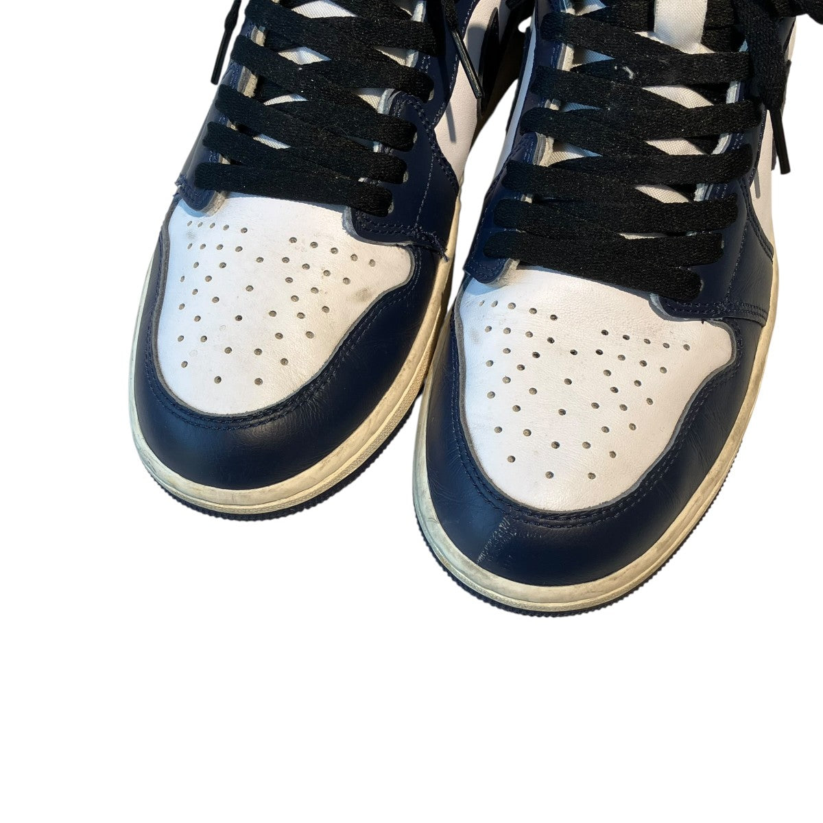 Air Jordan 1 Retro High OG Midnight NavyローカットスニーカーDZ5485-401