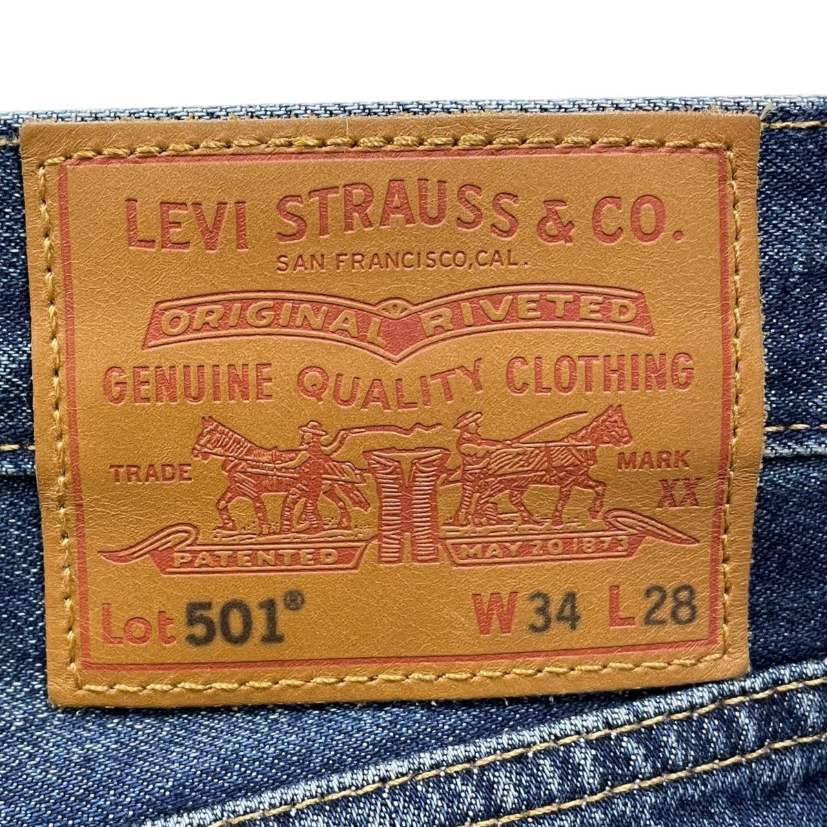 LEVI’S PReMIUM×BEAMS 22S デニムパンツ 501 LIMITED EDITION BIG E 00501-3272 古着・中古-7枚目のアイテム画像