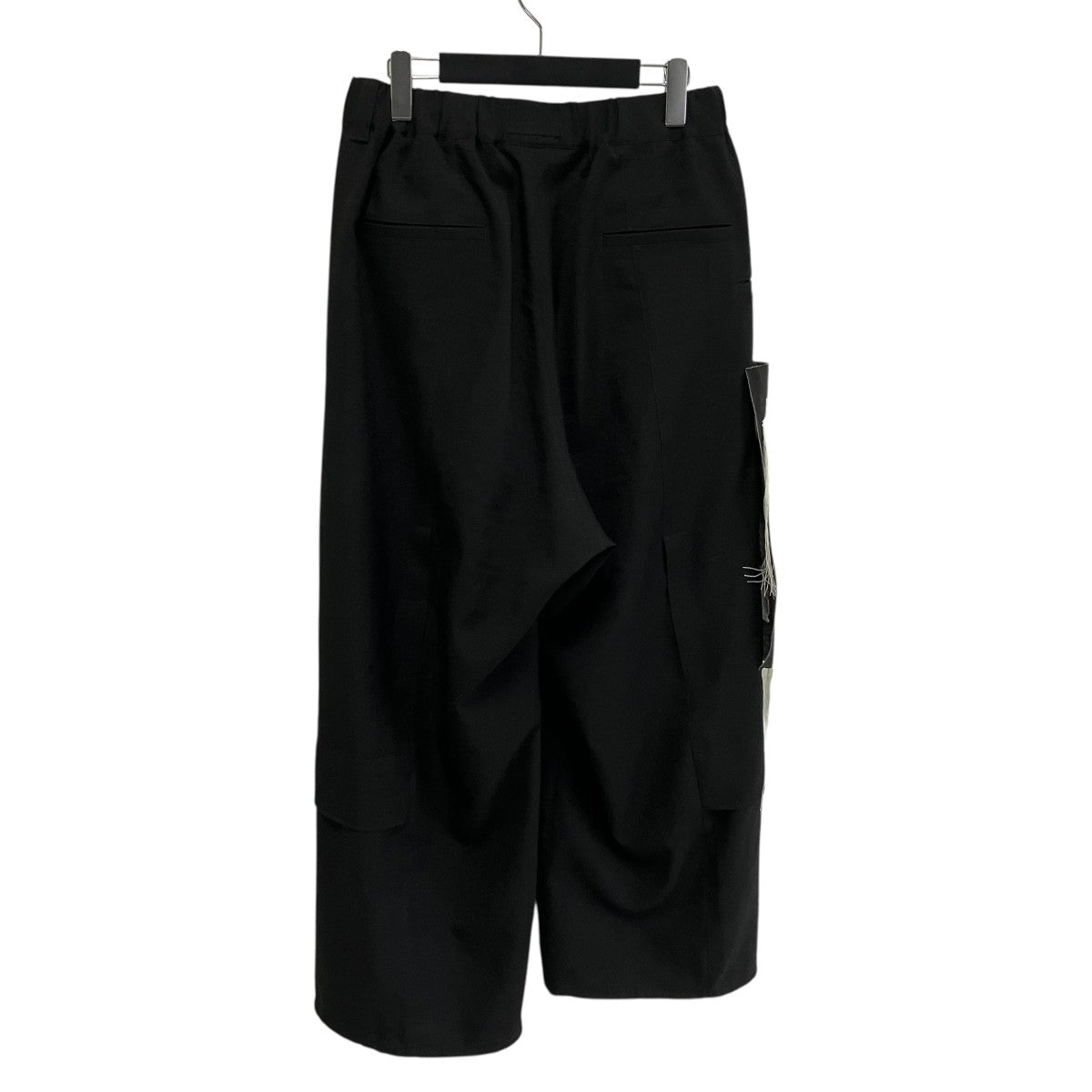 Y-3 SPORT UNIFORM PATCH PANTSワイドパンツJN3704 古着・中古-2枚目のアイテム画像
