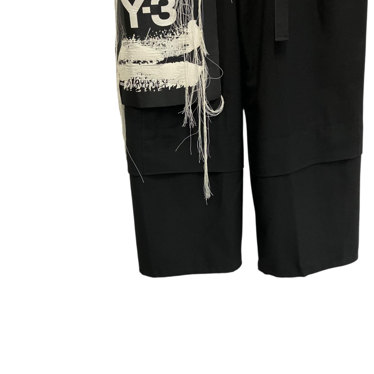 Y-3 SPORT UNIFORM PATCH PANTSワイドパンツJN3704 古着・中古-4枚目のアイテム画像