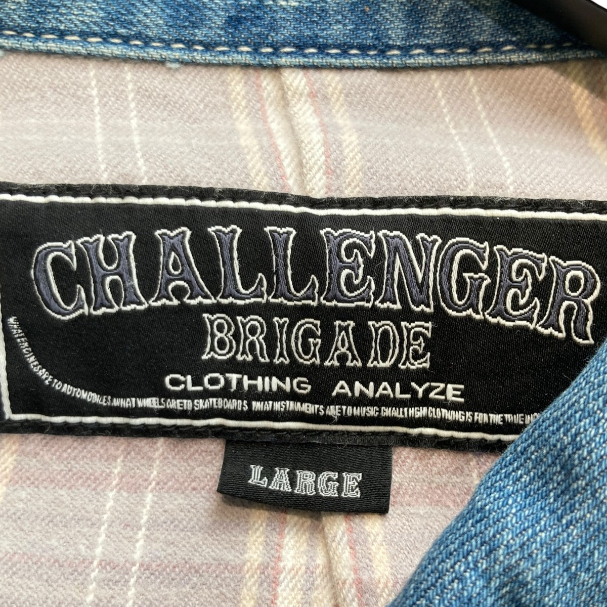 CHALLENGER WASHED DENIM JACKETデニムジャケットCLG-JK022-001 古着・中古-5枚目のアイテム画像