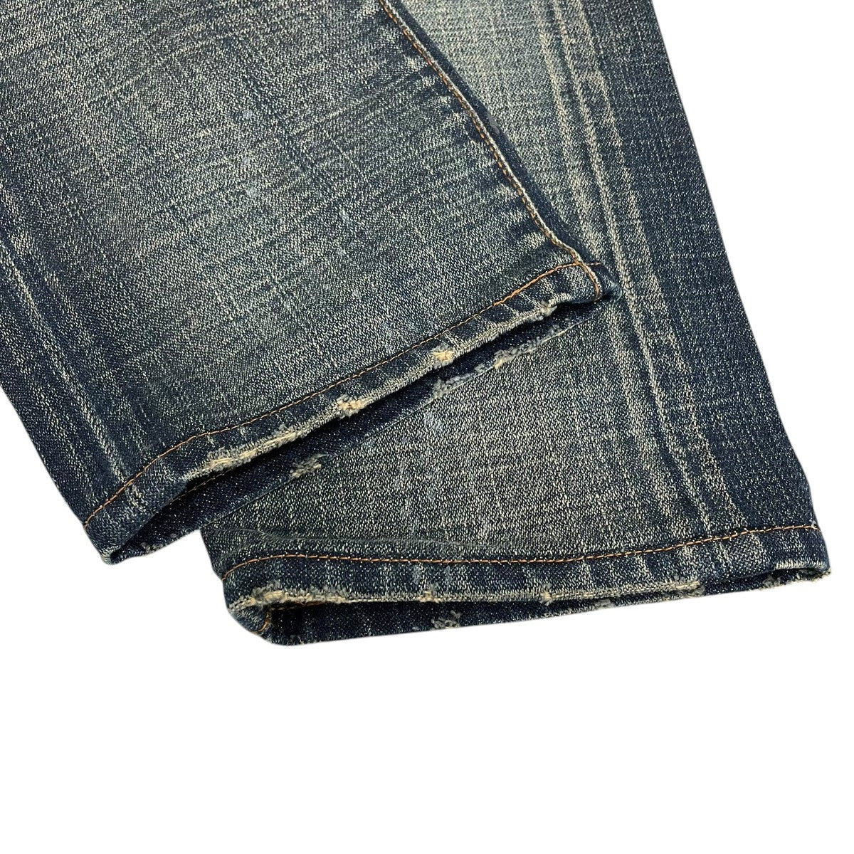 Dior Homme UNDER MY CAR ペイント加工デニムパンツ 古着・中古-5枚目のアイテム画像