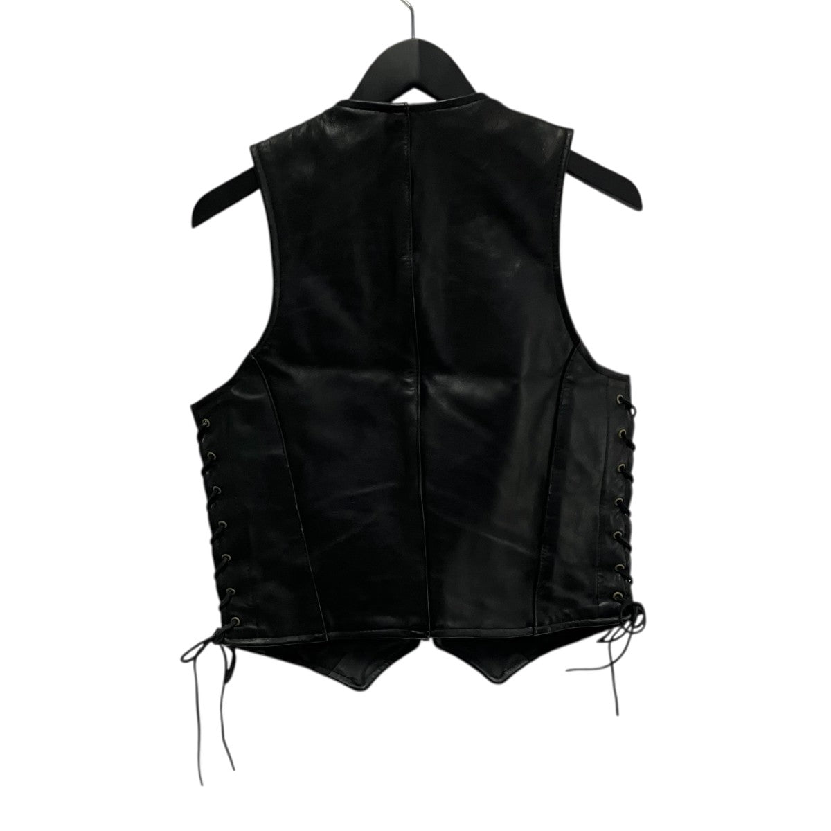 VANSON サイドレースアップベスト 古着・中古-2枚目のアイテム画像