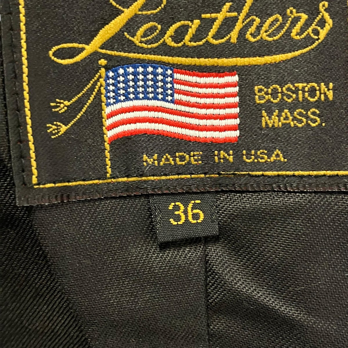 VANSON サイドレースアップベスト 古着・中古-5枚目のアイテム画像