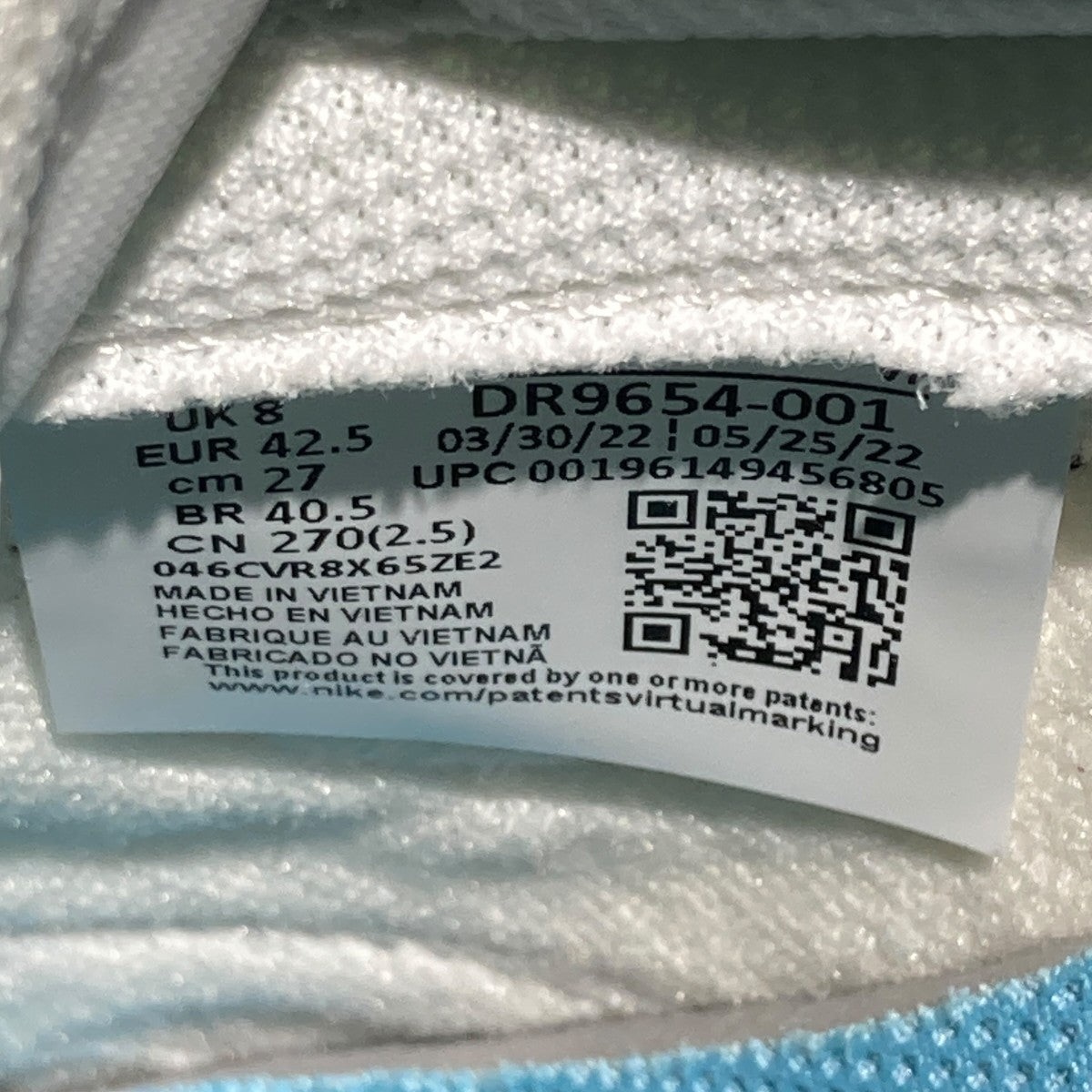 NIKE Dunk Low SE Lottery Grey Fog／Light Crimsonローカットスニーカーdr9654-001 古着・中古-6枚目のアイテム画像