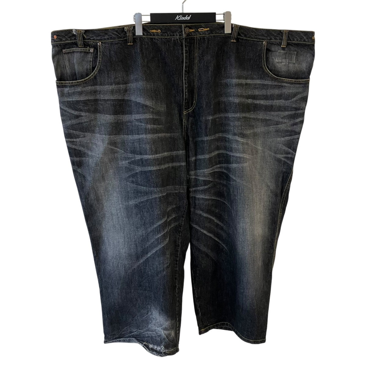 ORIMI OVERLAP BUGGY DENIM PANTSデニムパンツA25206 古着・中古-1枚目のアイテム画像