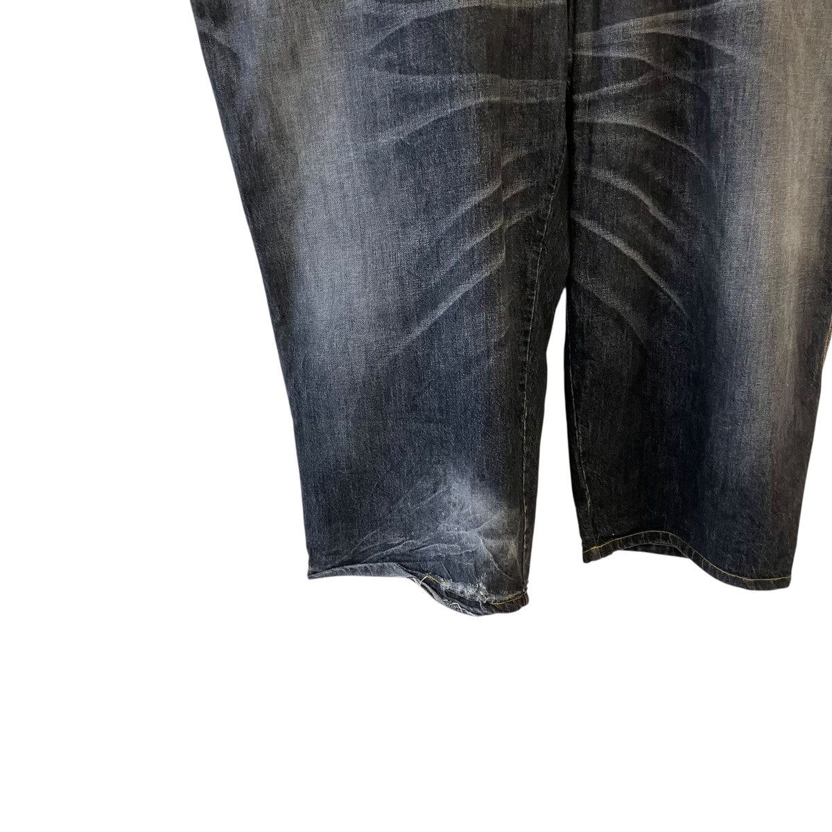 ORIMI OVERLAP BUGGY DENIM PANTSデニムパンツA25206 古着・中古-4枚目のアイテム画像