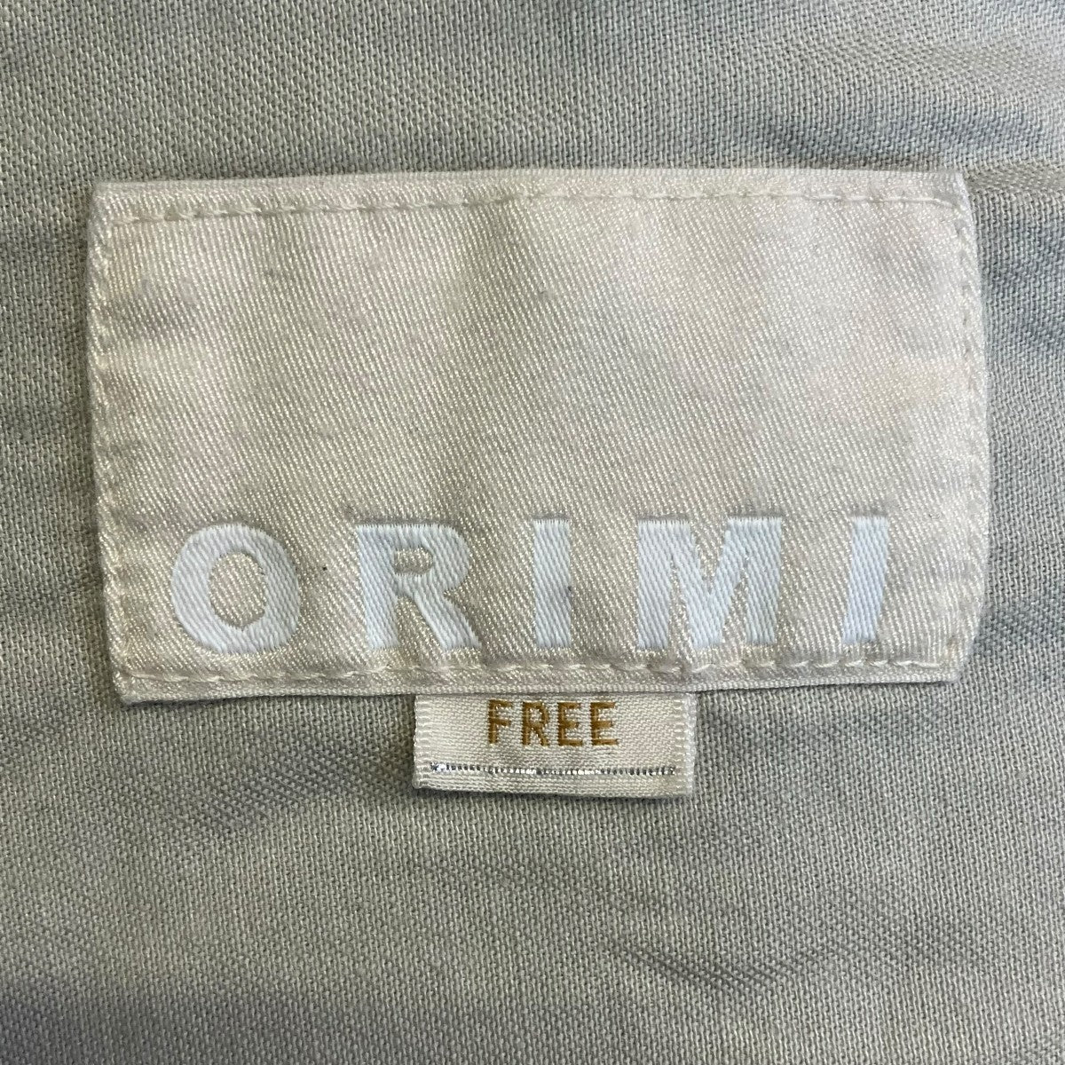 ORIMI OVERLAP BUGGY DENIM PANTSデニムパンツA25206 古着・中古-5枚目のアイテム画像
