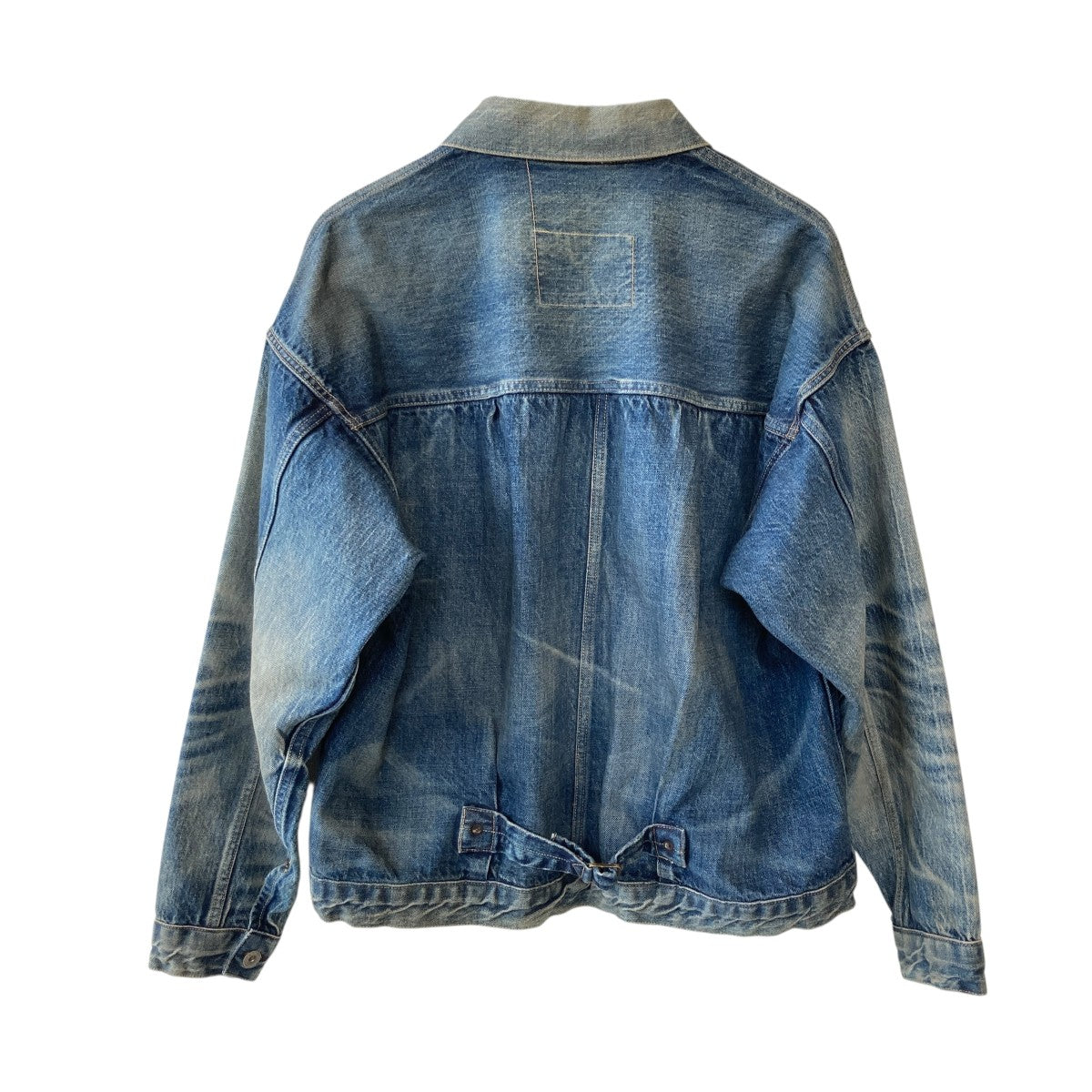 SAINT MICHAEL×BERBERJIN 1stデニムジャケットSM-HR8-0000-C39 古着・中古-2枚目のアイテム画像