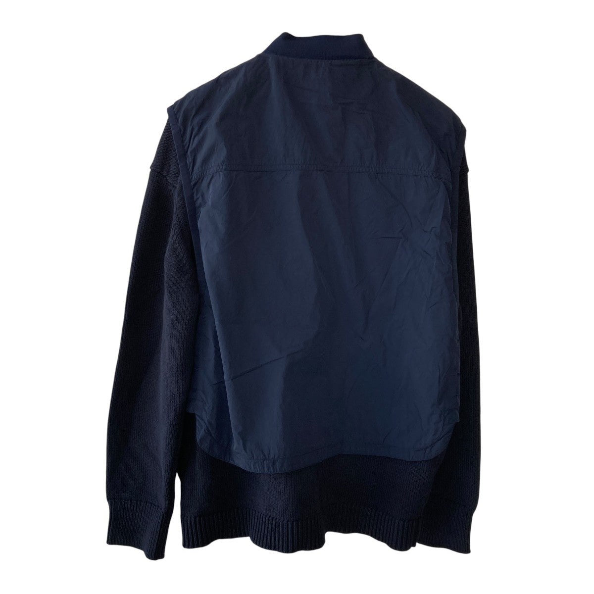 COTTON MIXED ZIPPED CARDIGANリバーシブル ジップアップカーディガン20CMKN131A