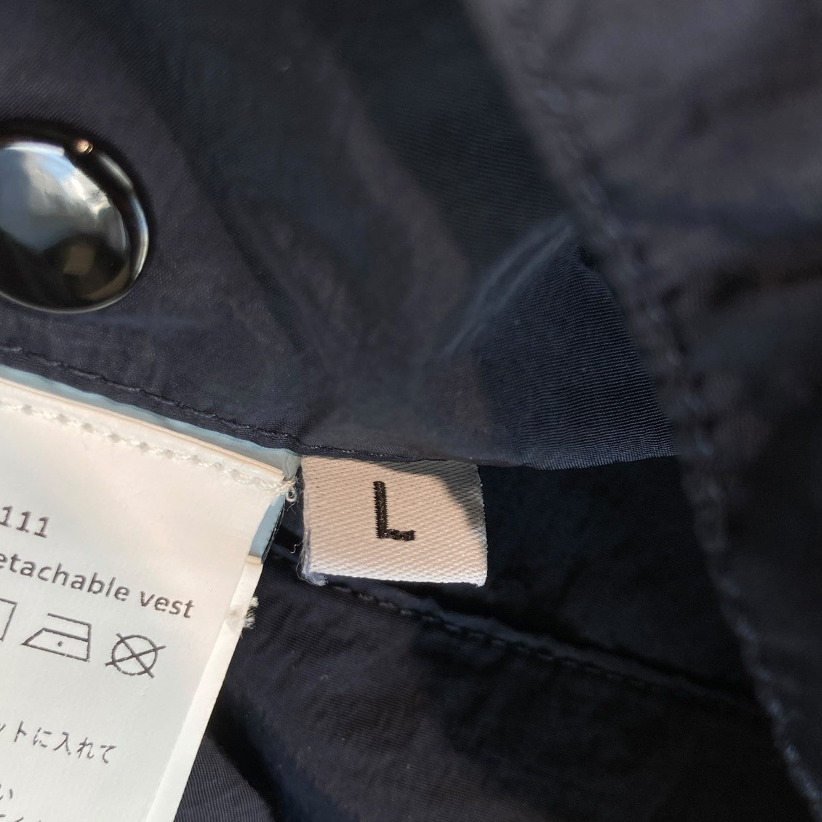 COTTON MIXED ZIPPED CARDIGANリバーシブル ジップアップカーディガン20CMKN131A